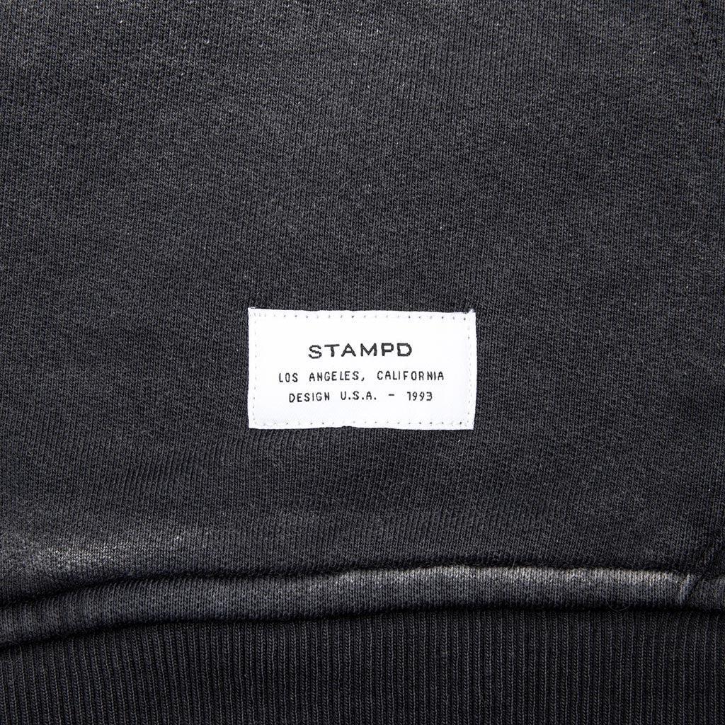 Gradient Hoodie - Black Pigment Dye Male Product Image