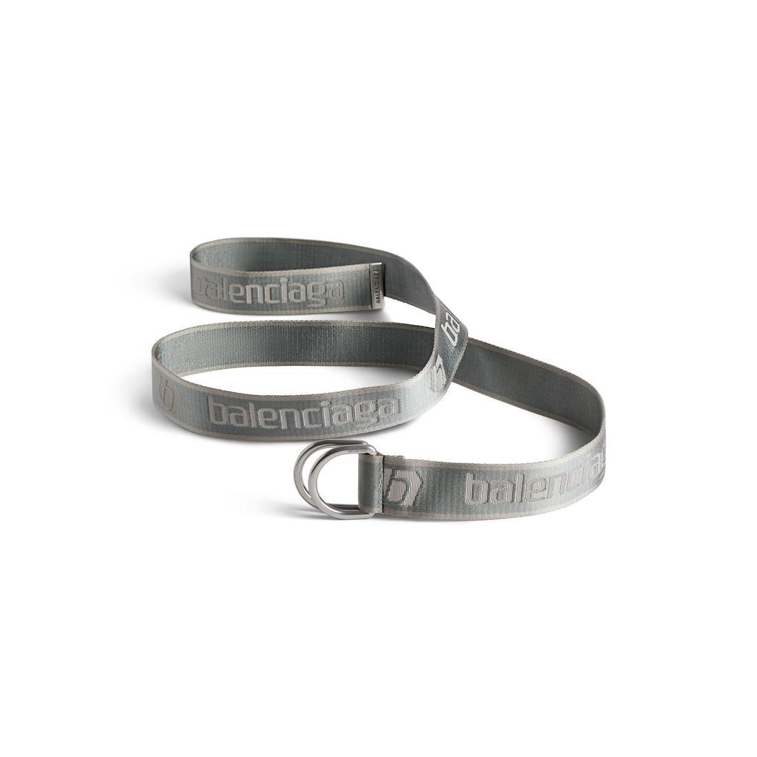 Men's D Ring Belt  in Dark Grey Product Image