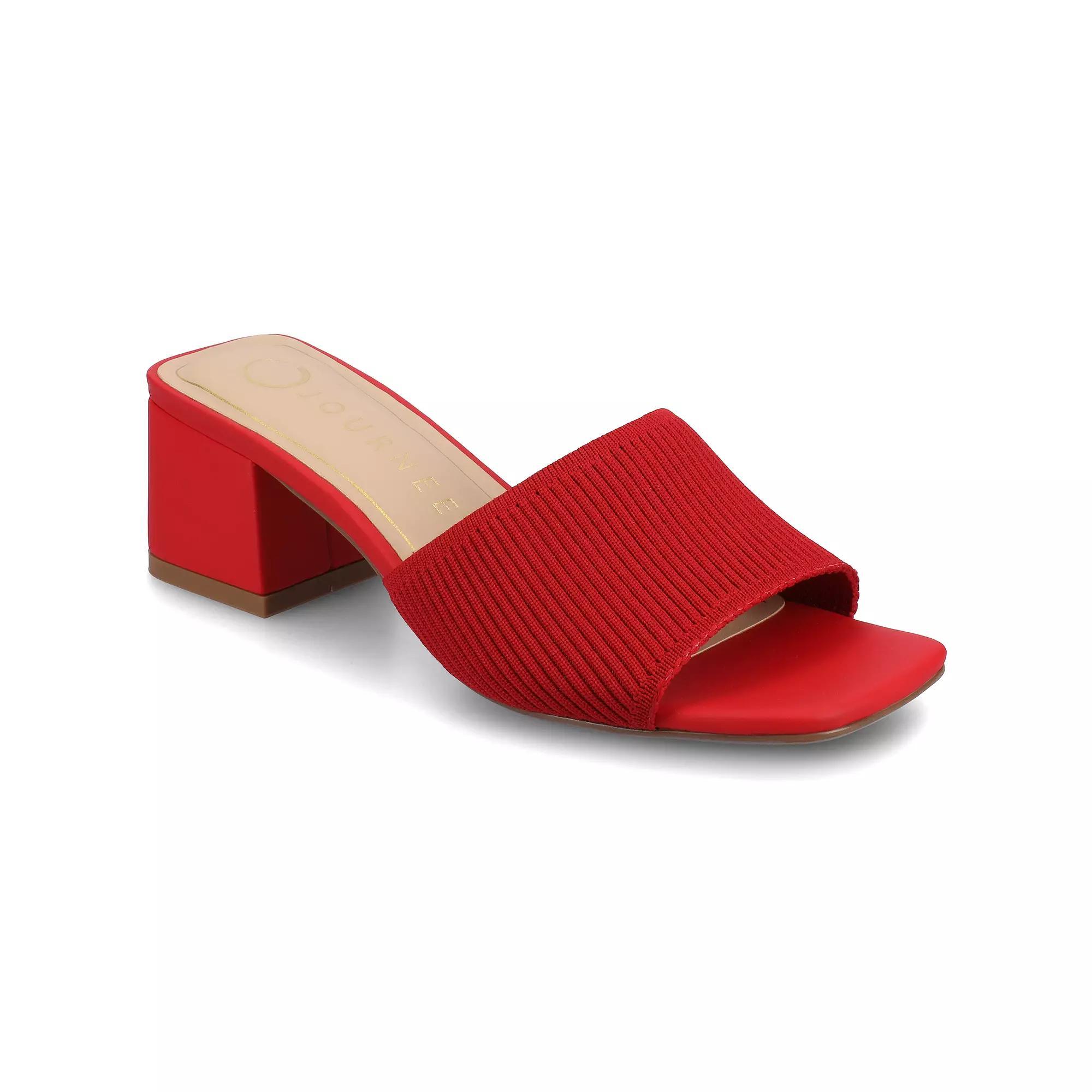 Journee Shilin Womens Slip On Dress Sandals Product Image