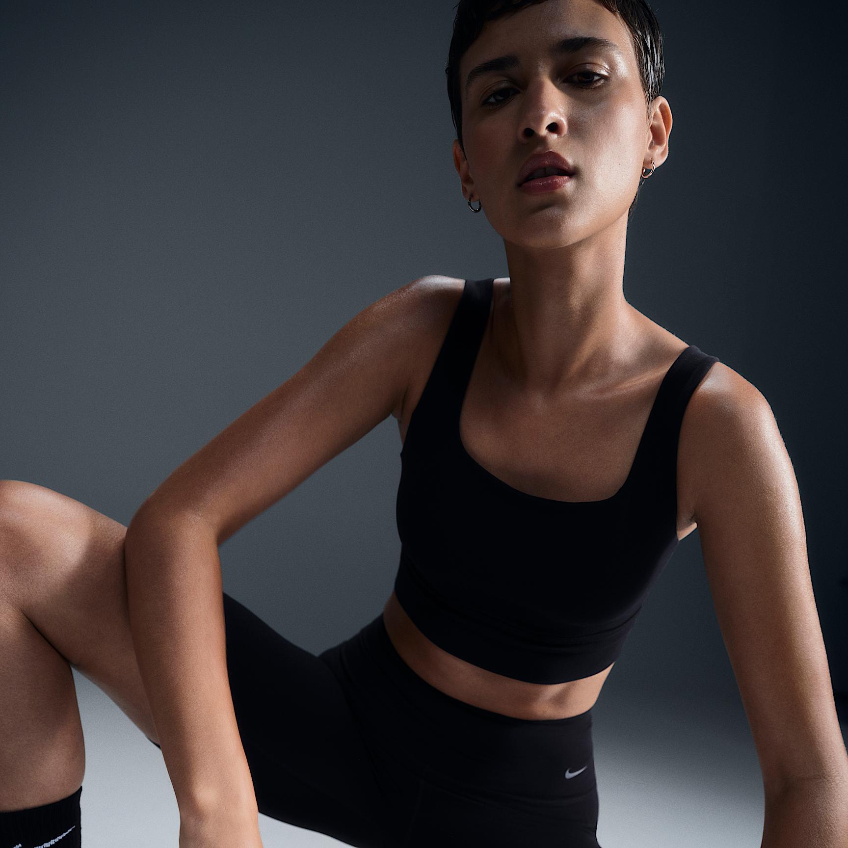 Nike Zenvy Women's Medium-Support Padded Longline Sports Bra Product Image