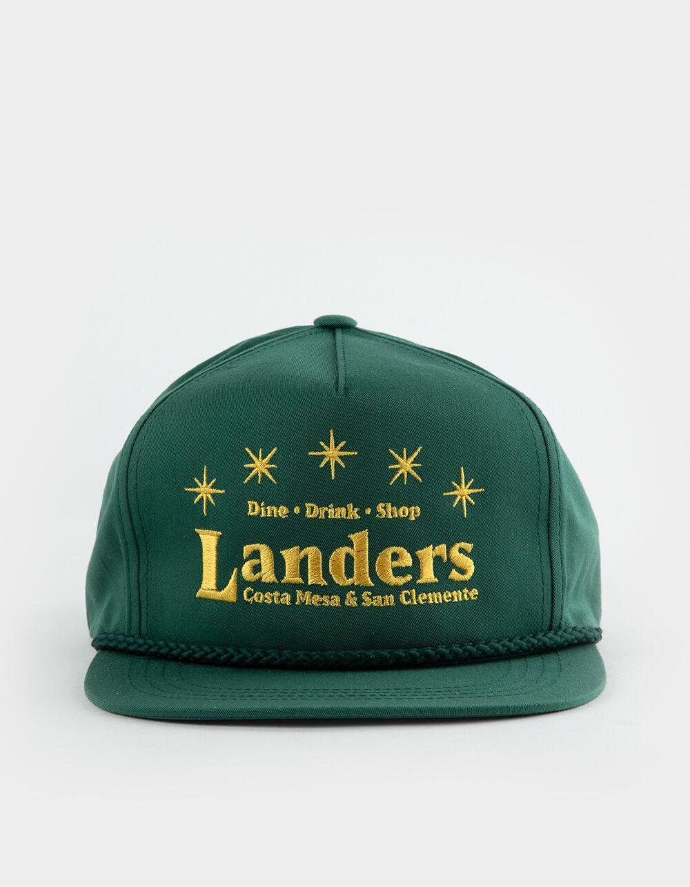LANDERS SUPPLY HOUSE Costa Mesa & San Clemente Snapback Hat - GREEN Product Image