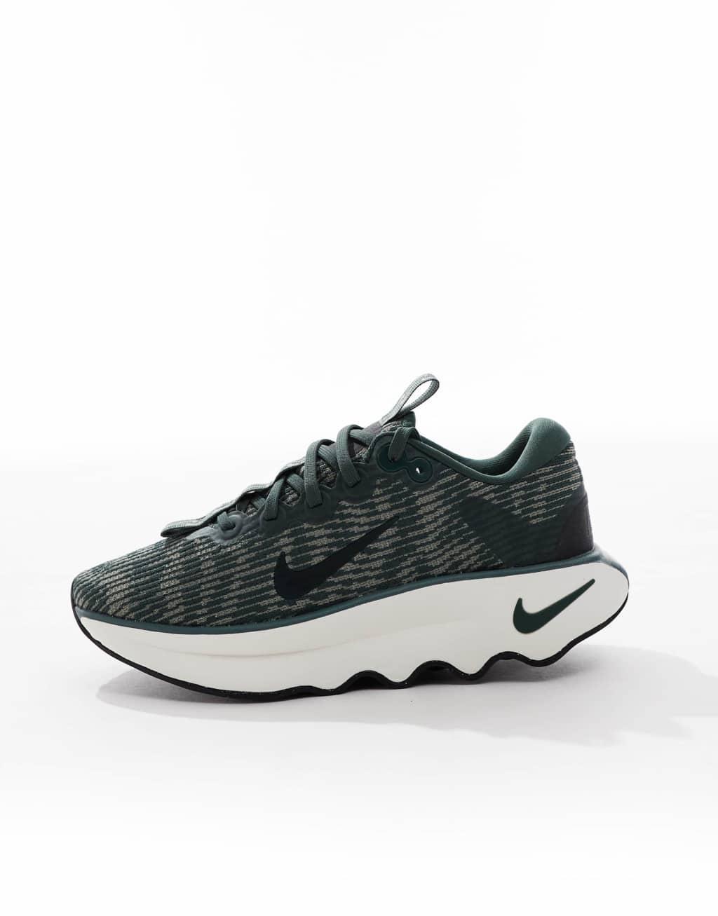 Nike Training Motiva sneakers in dark green Product Image