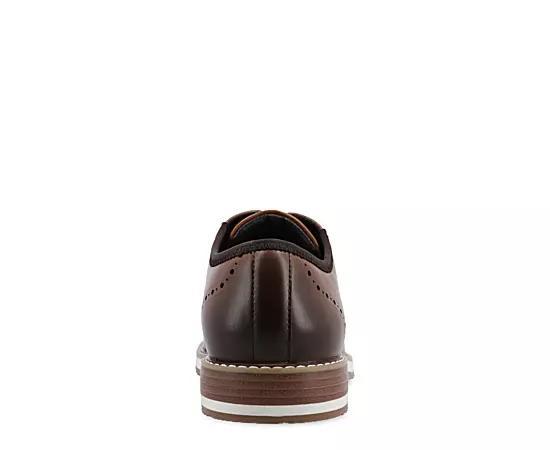 VANCE Ozzy Men's Wingtip Tru Comfort Foam Hybrid Dress Shoes, Size: 10, Red Product Image