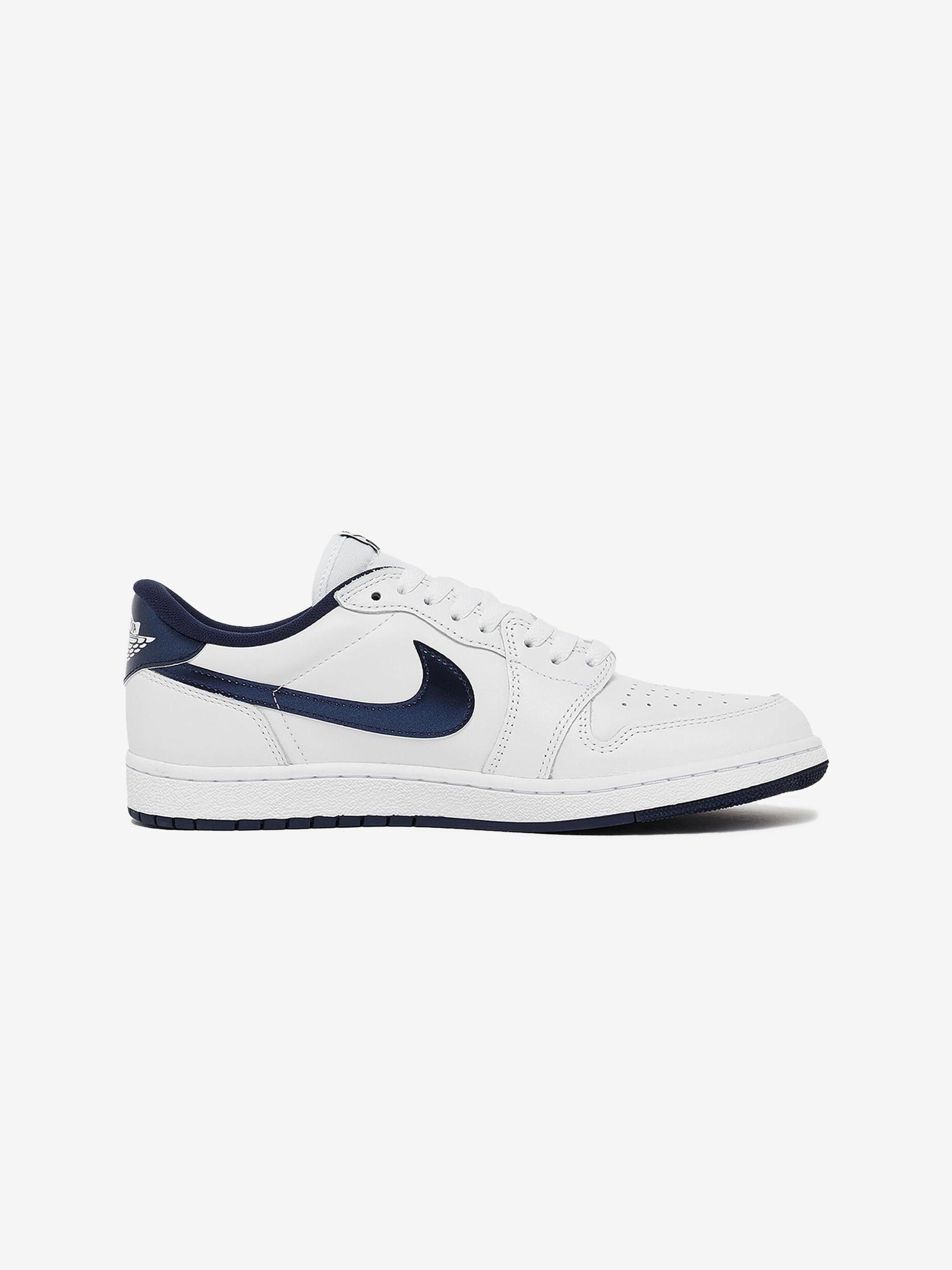 AIR JORDAN 1 LOW 85 (WHITE/NAVY-WHITE) Product Image