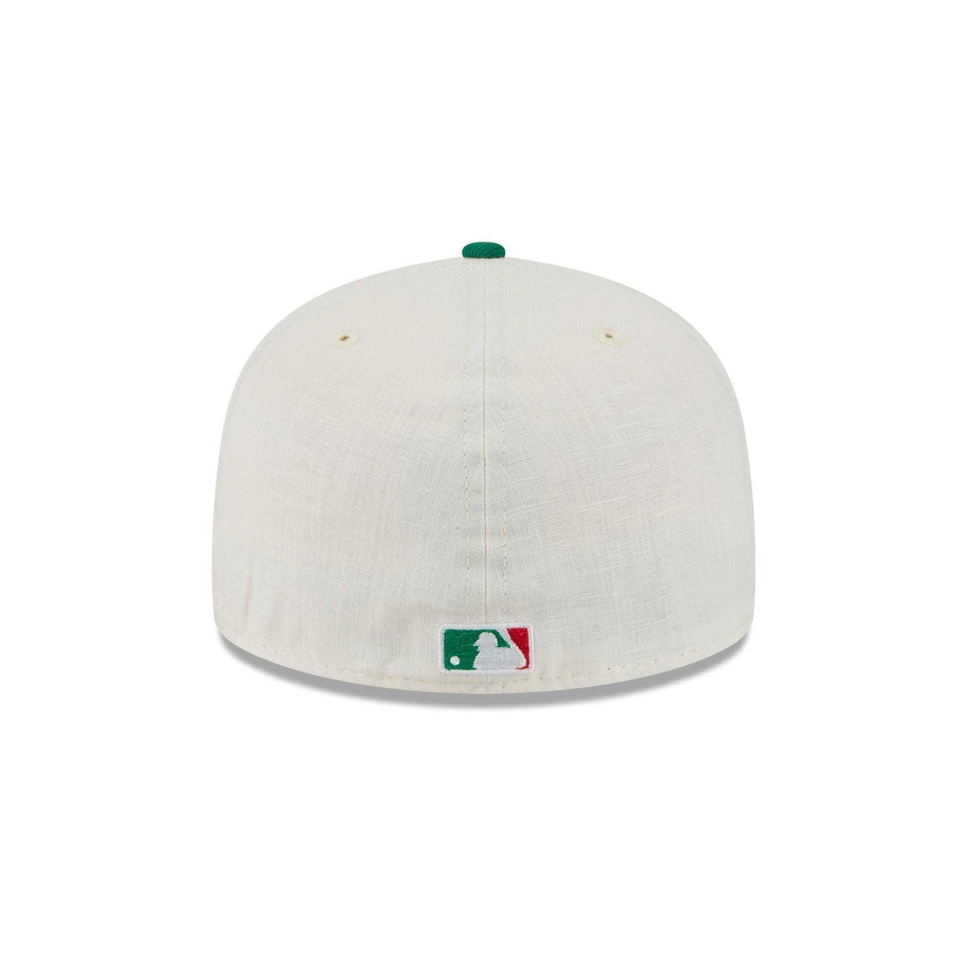 Boston Red Sox Beaded Linen 59FIFTY Fitted Hat Male Product Image