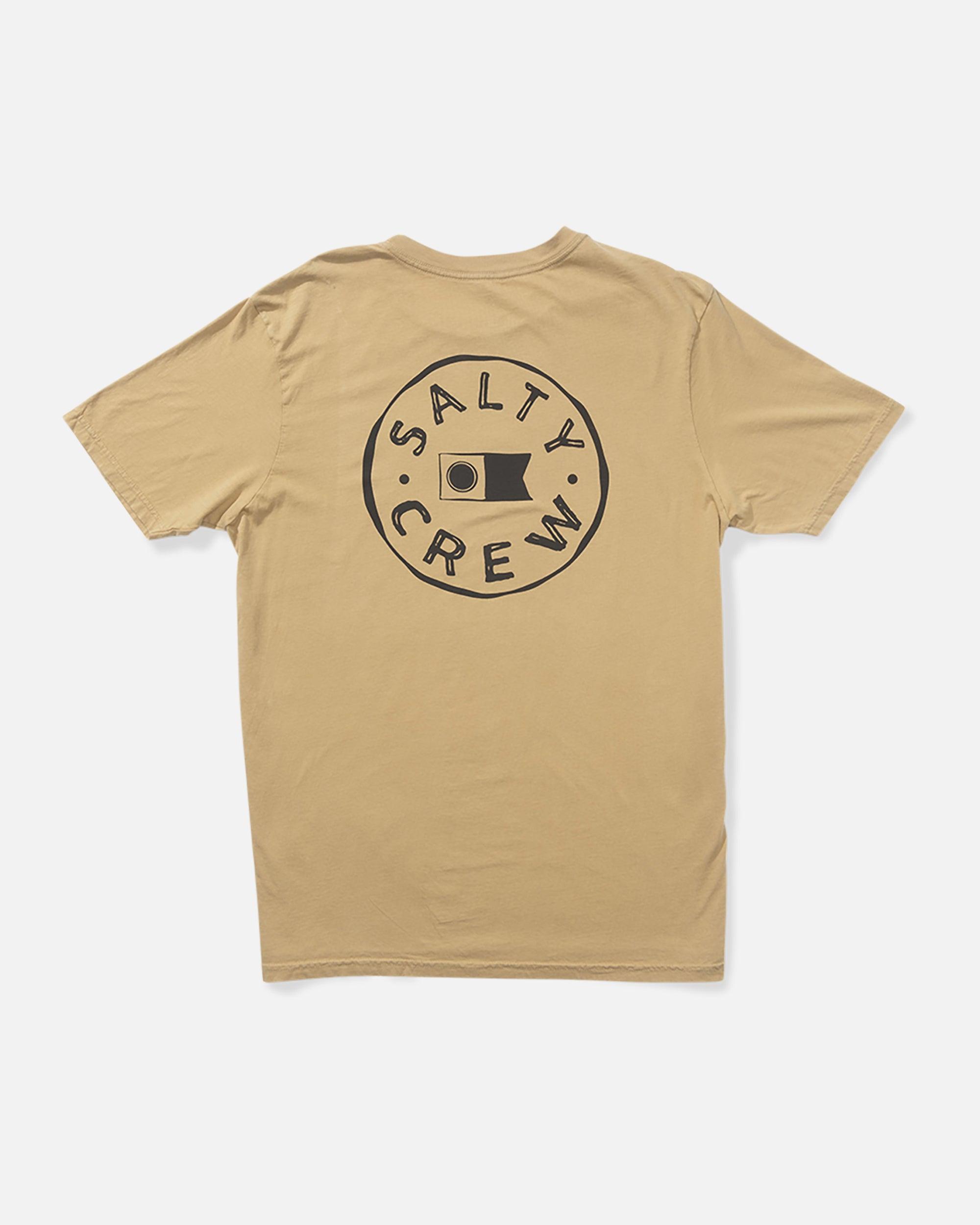 Watermark Vintage Ss Tee - Khaki Product Image