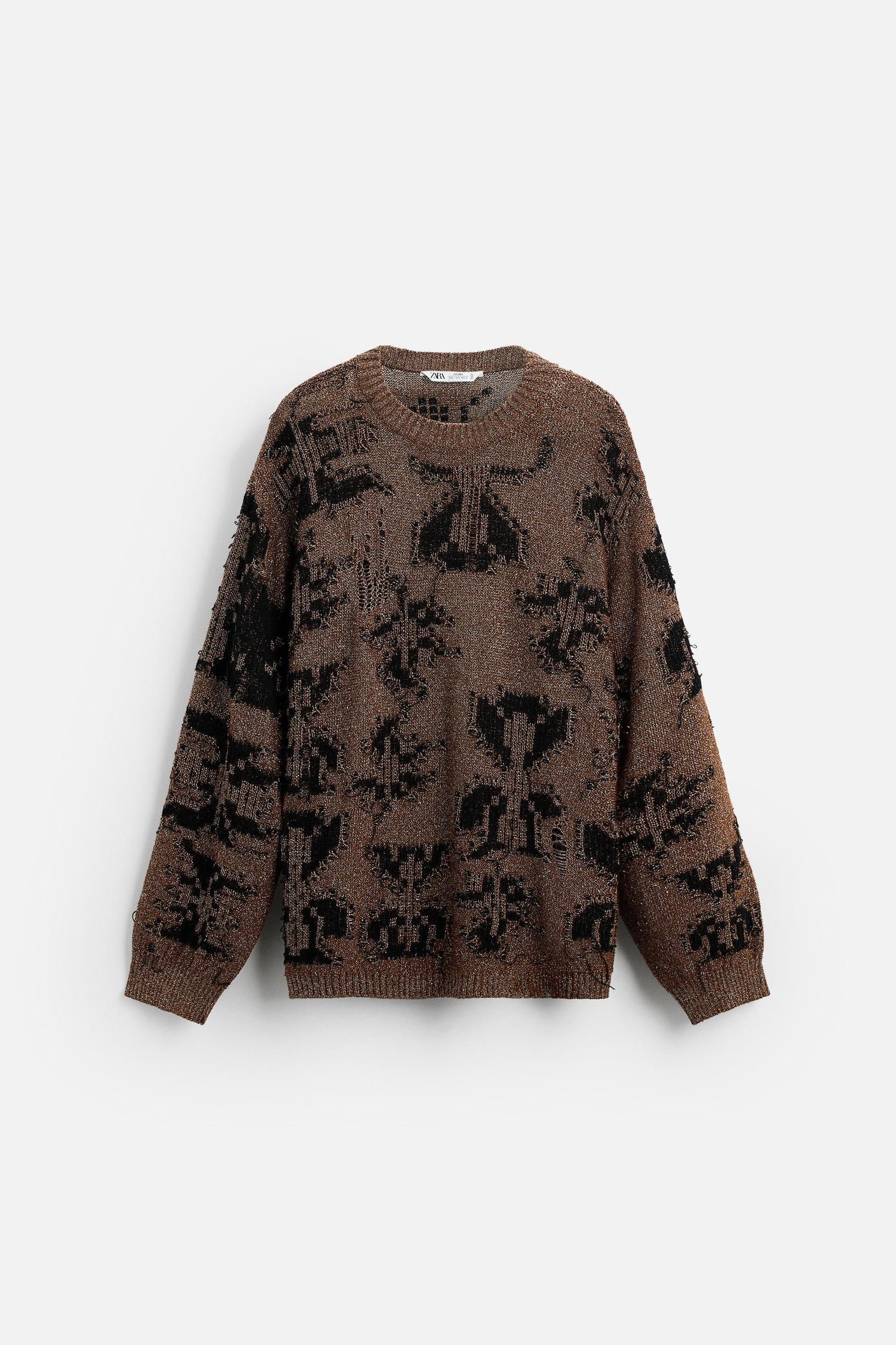 SHINY OPEN KNIT SWEATER LIMITED EDITION Product Image