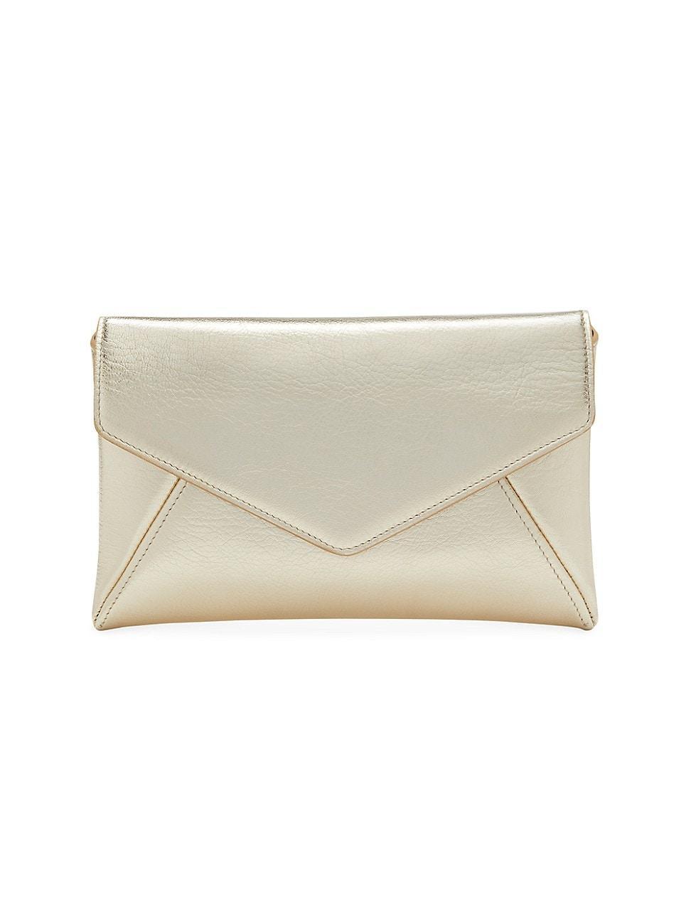 Mini Envelope Metallic Leather Clutch Bag Product Image