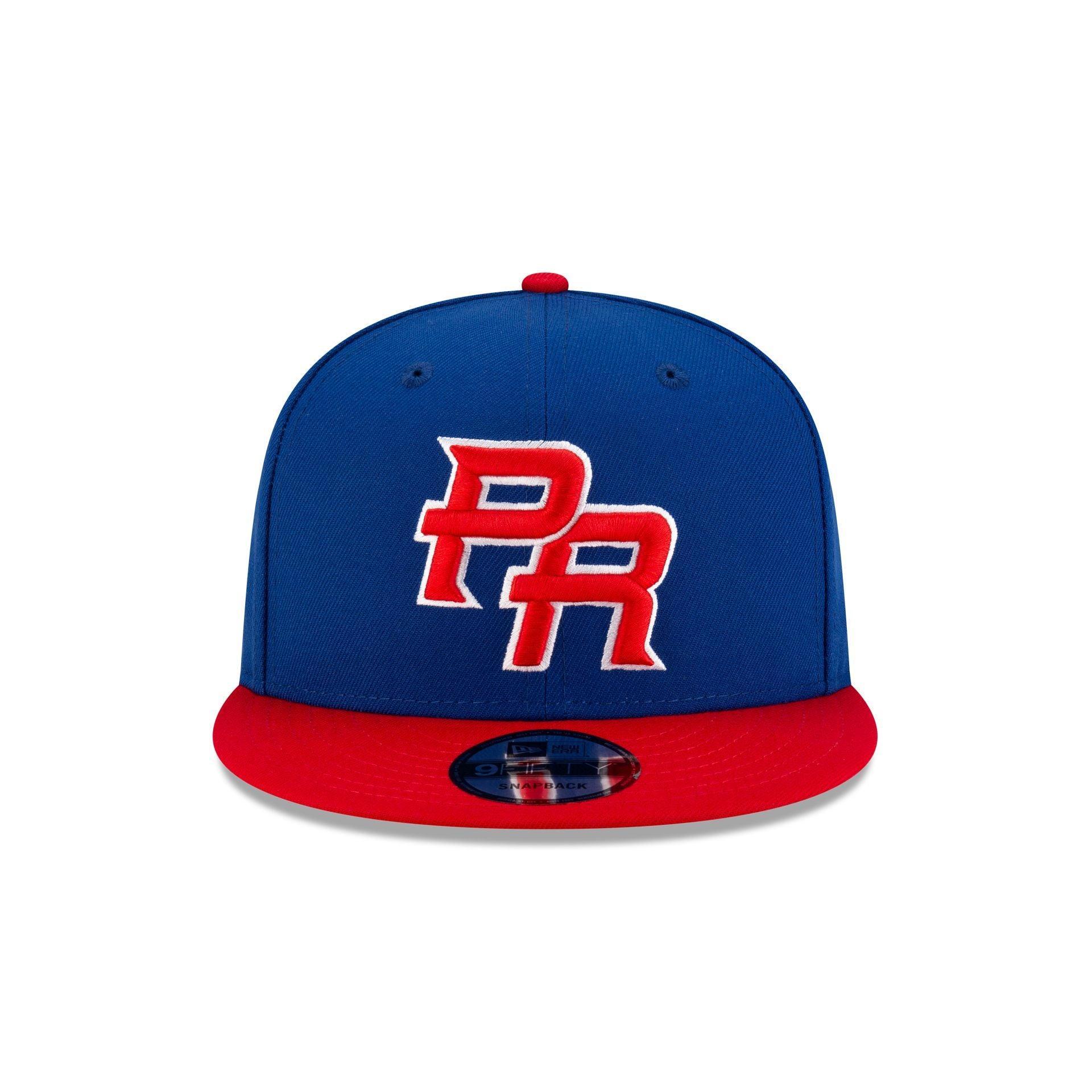Puerto Rico Royal Blue 9FIFTY Snapback Hat Male Product Image