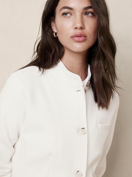 Knit Pique Blazer Product Image