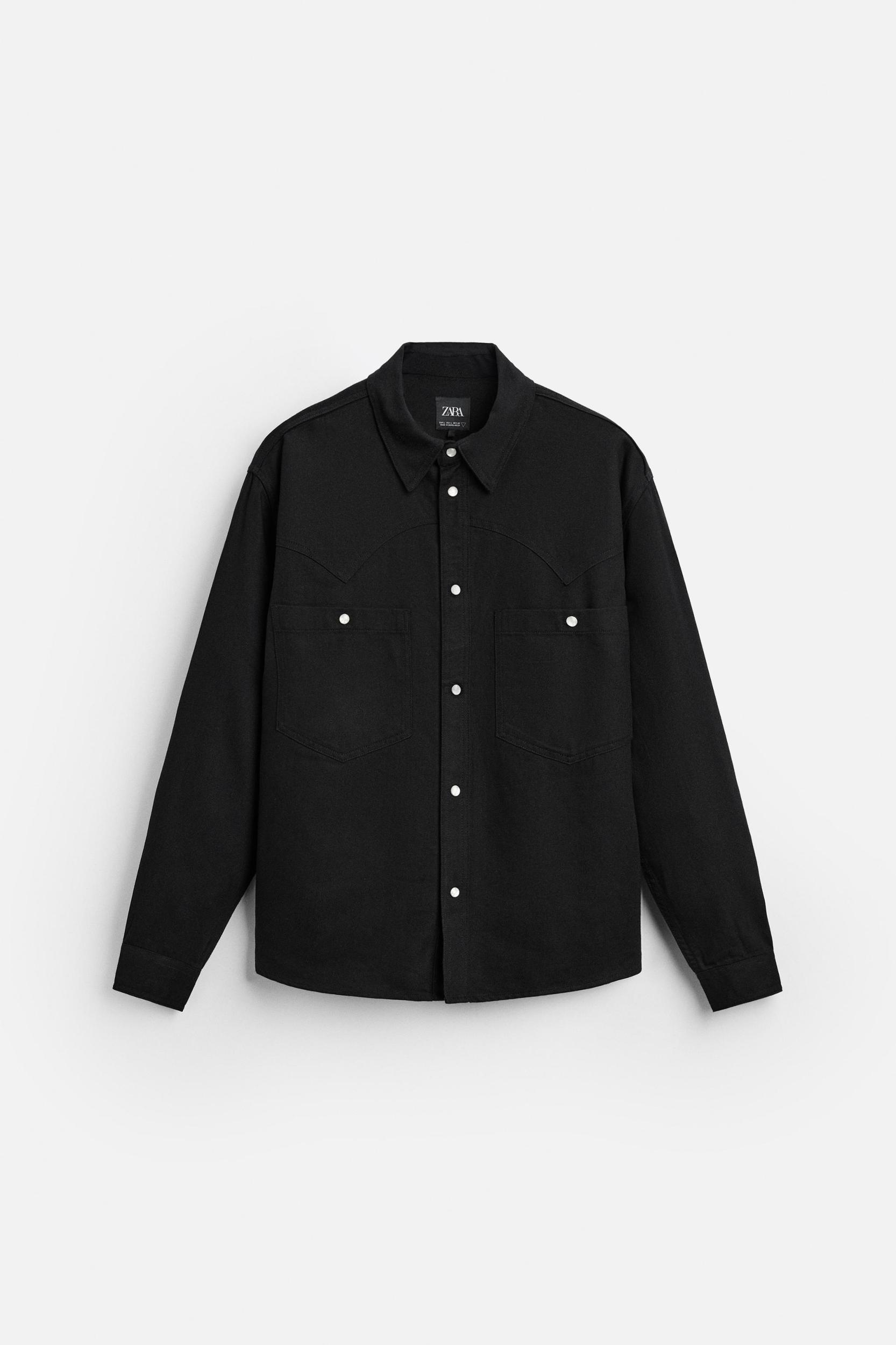 DENIM WESTERN SHIRT Product Image