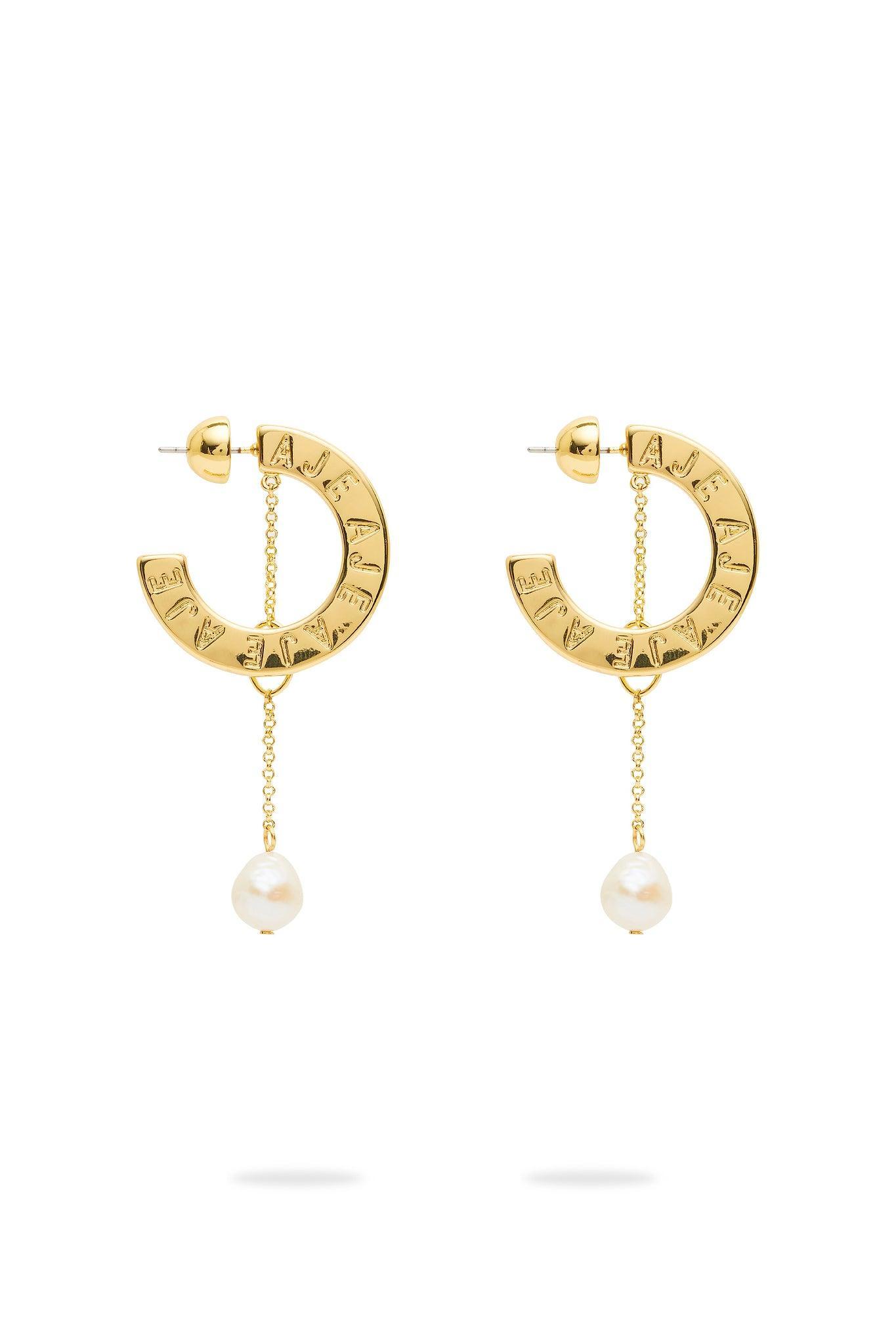 Amelia Pearl Drop Stud Product Image