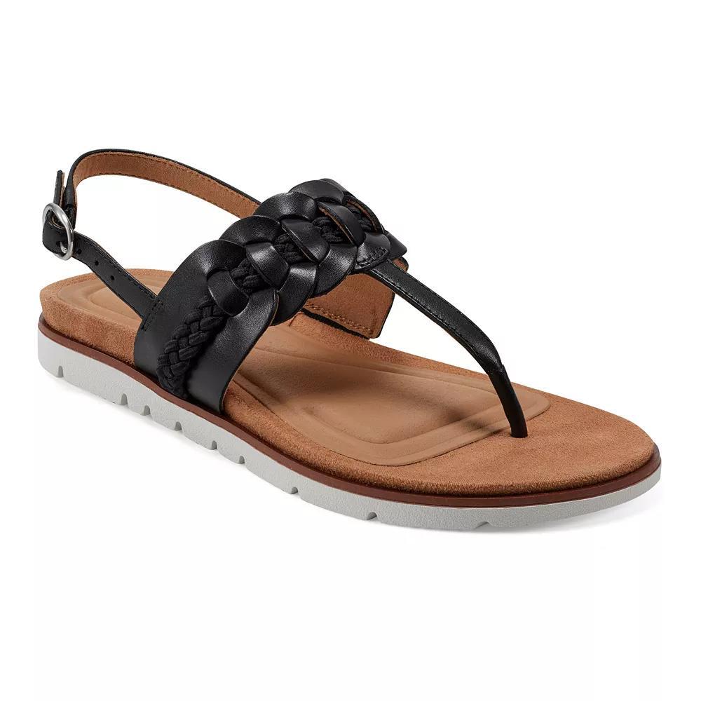 Easy Spirit Elaine Womens Woven Thong Sandals Product Image