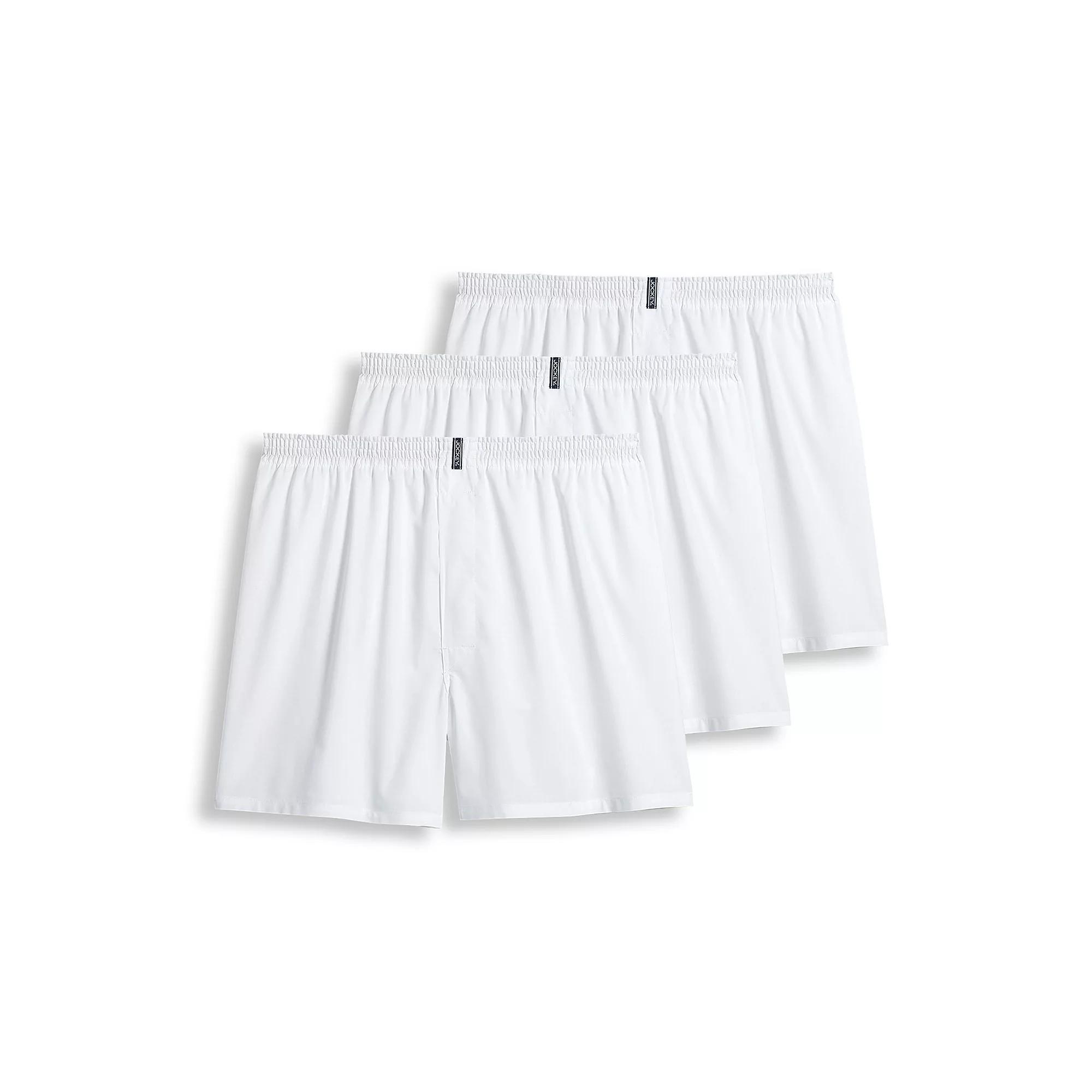 Mens Jockey 3-Pack Classics Full Cut 5 Woven Boxer Product Image