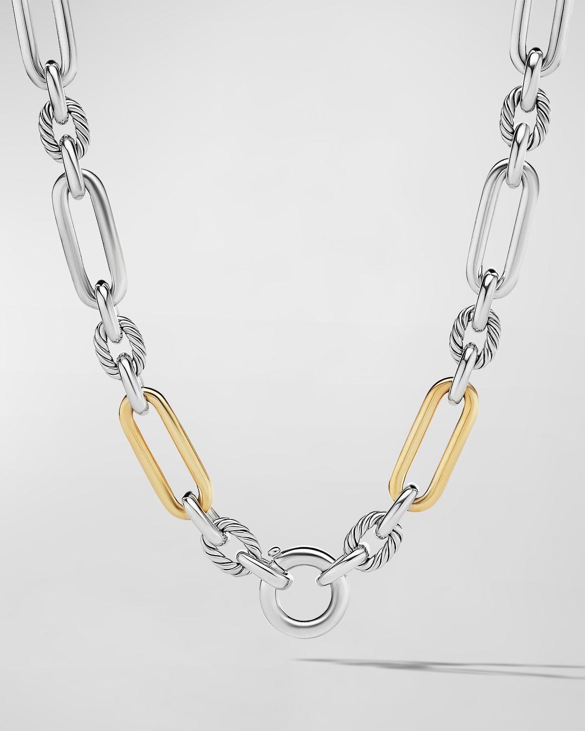 David Yurman Sterling Silver & 18K Yellow Gold Lexington Chain, 18 Product Image