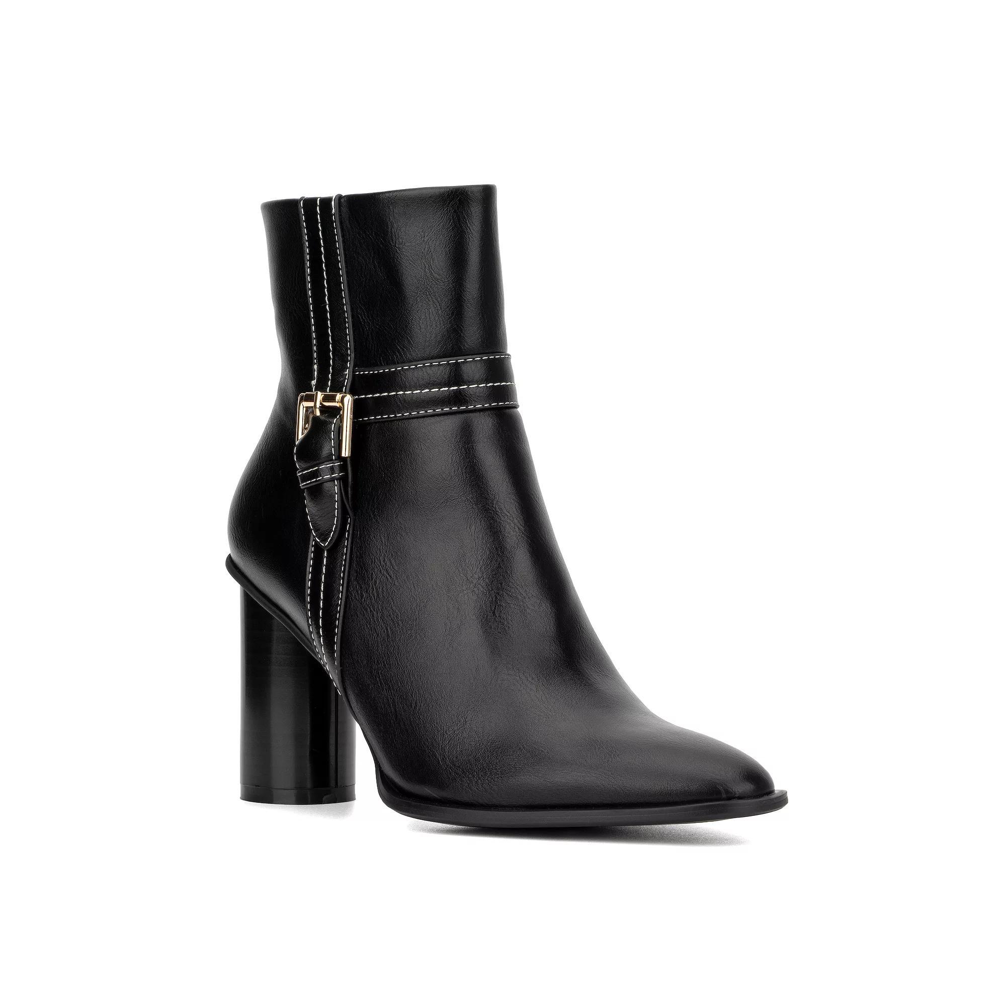 Torgeis London Women's Heeled Ankle Boots, Size: 10, Black Product Image