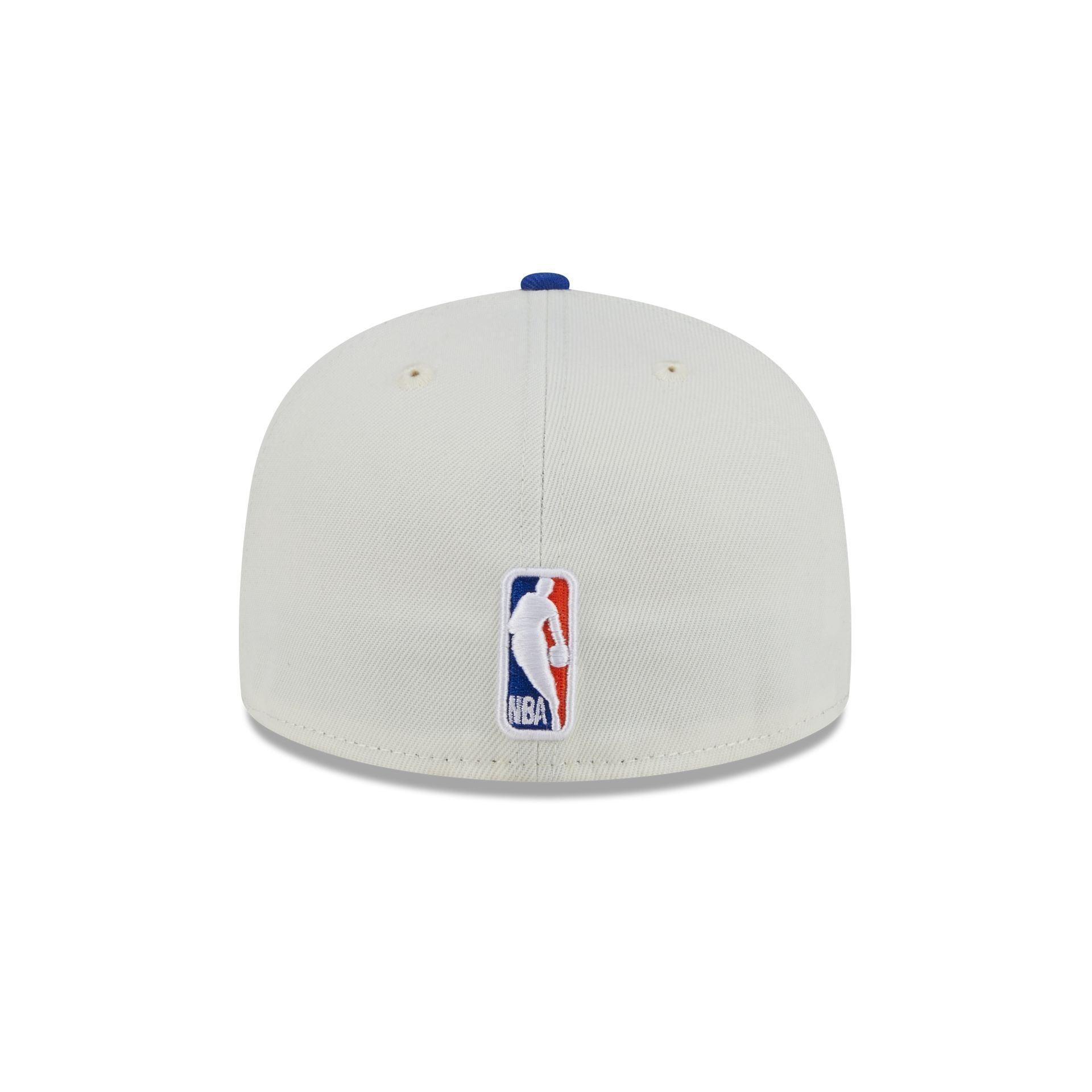 New York Knicks Jalen Brunson Chrome White 59FIFTY Fitted Hat Male Product Image