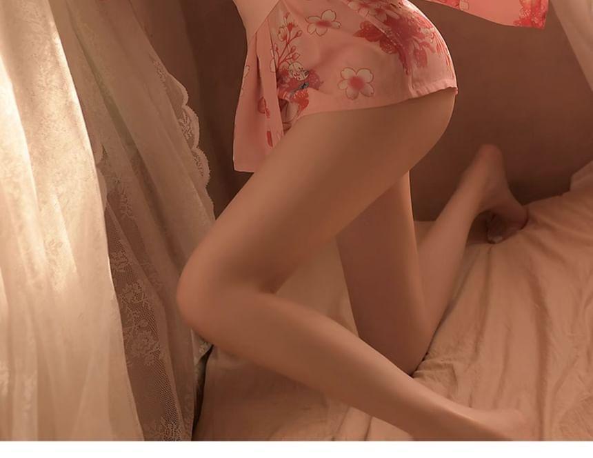 Kimono Lingerie Costume Set Product Image