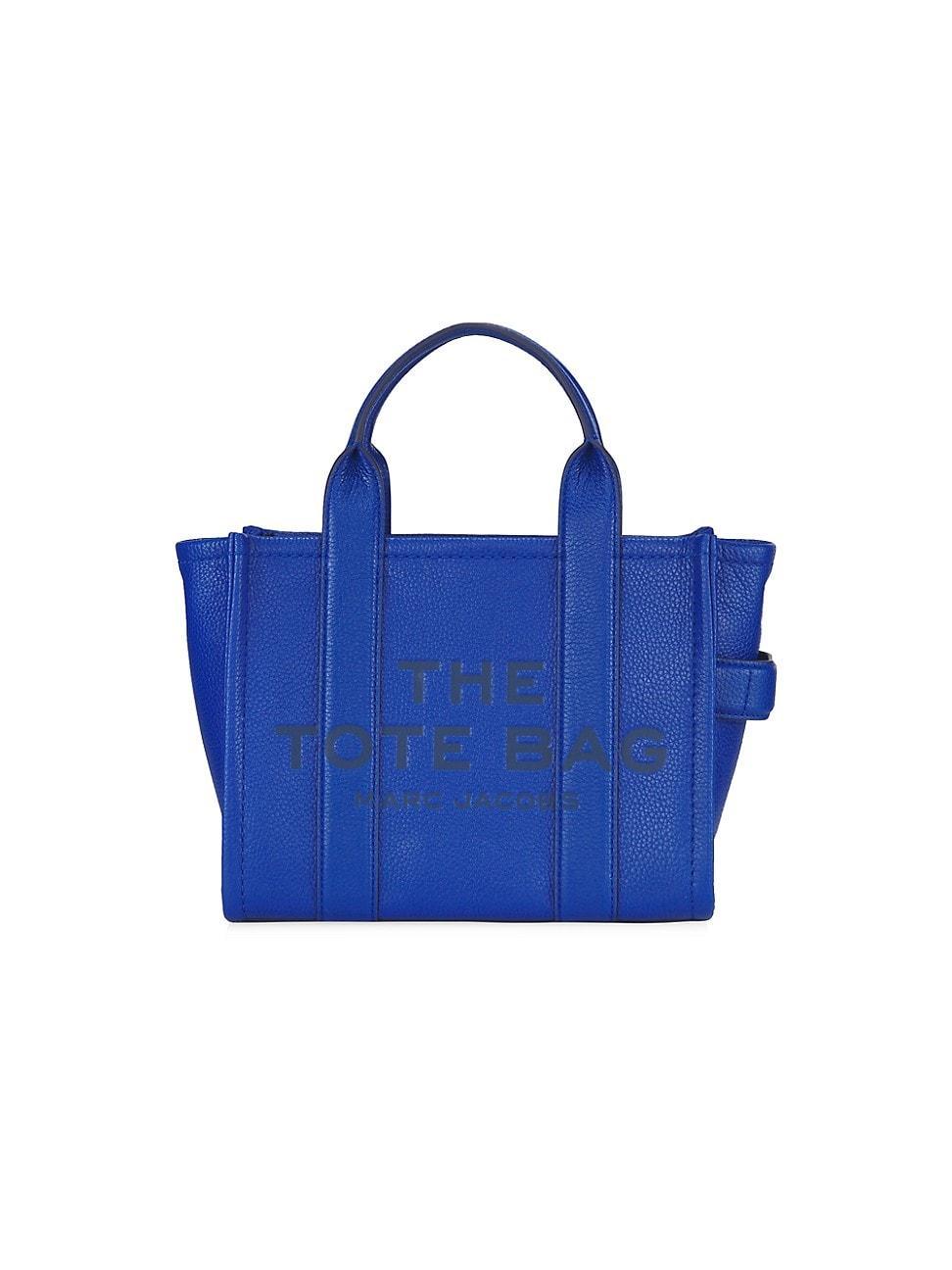 Womens The Leather Small Tote Bag Product Image