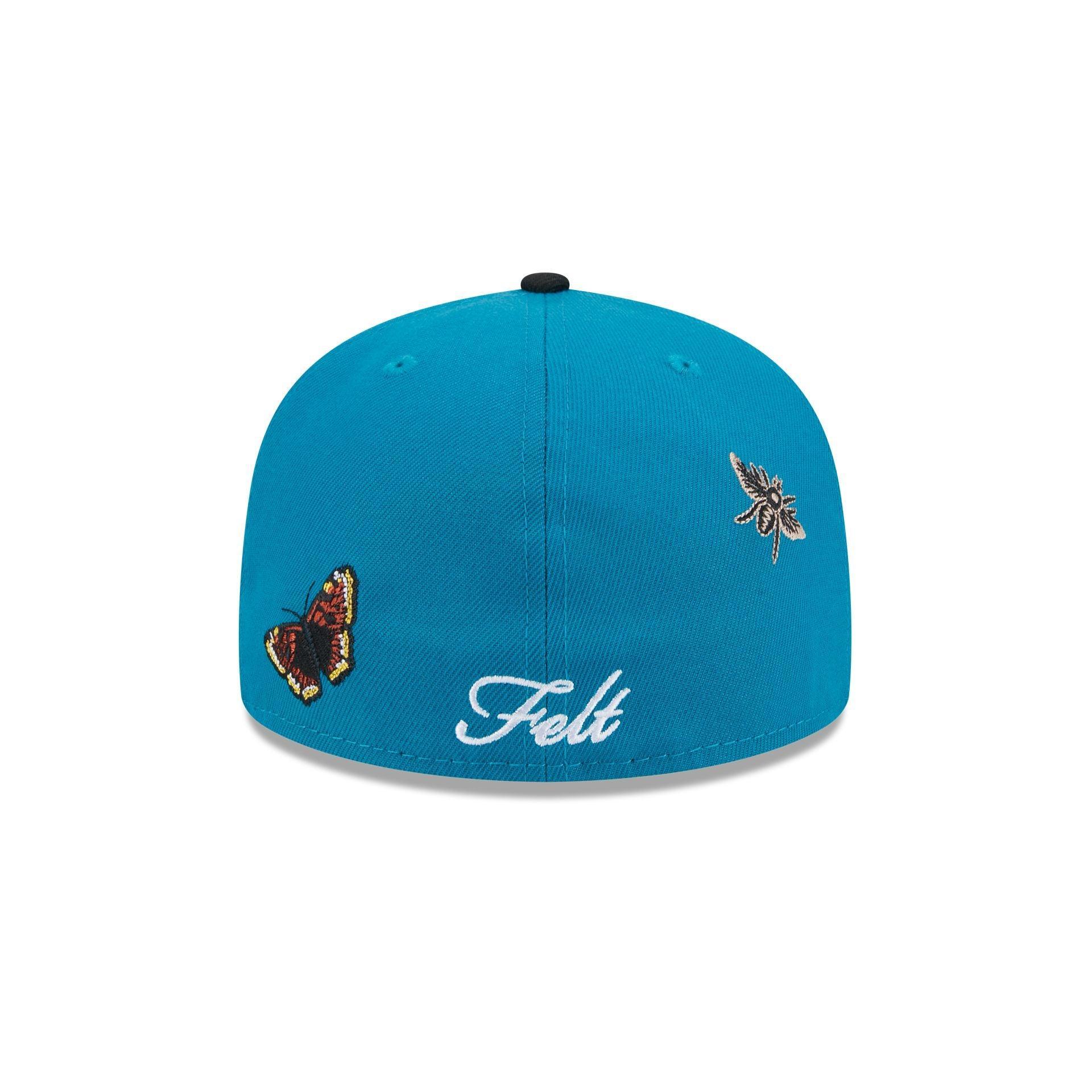 Detroit Lions Black On Black 9FIFTY Snapback Hat Male Product Image