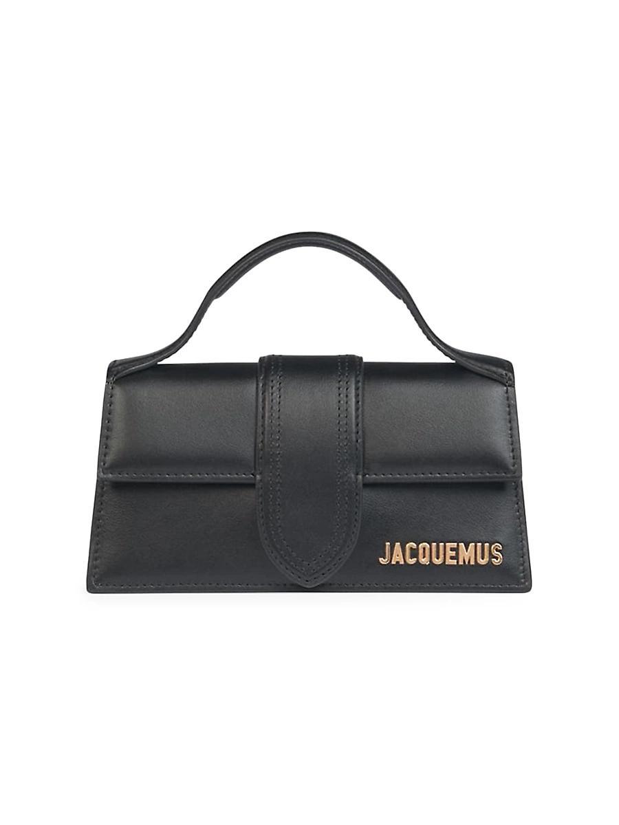 Womens Le Bambino Leather Top-Handle Bag Product Image