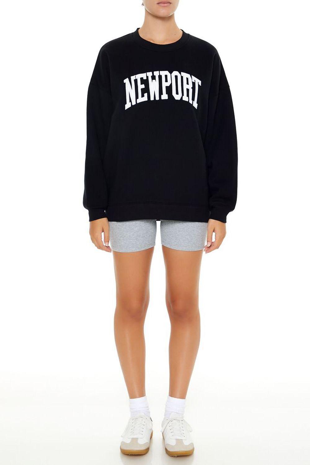 Fleece Newport Graphic Pullover | Forever 21 Product Image