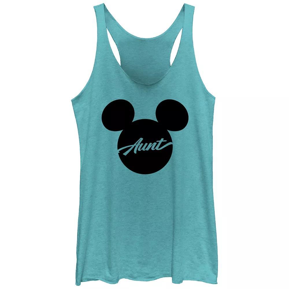 Disney's Mickey Mouse Aunt Women's Racerback Tank Top, Size: XL, Tahiti Blue Product Image