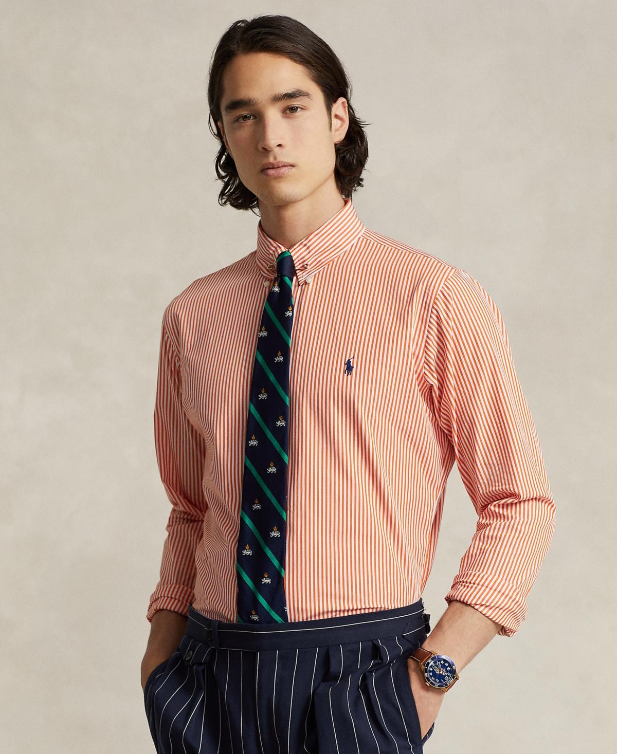 Polo Ralph Lauren Cotton Stretch Poplin Classic Fit Button Down Shirt Product Image