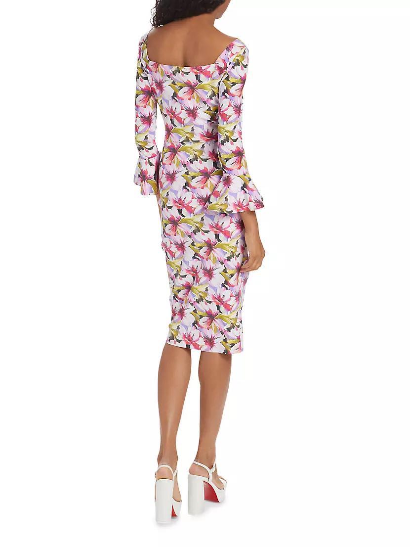 Astra Floral Cocktail Dress Product Image