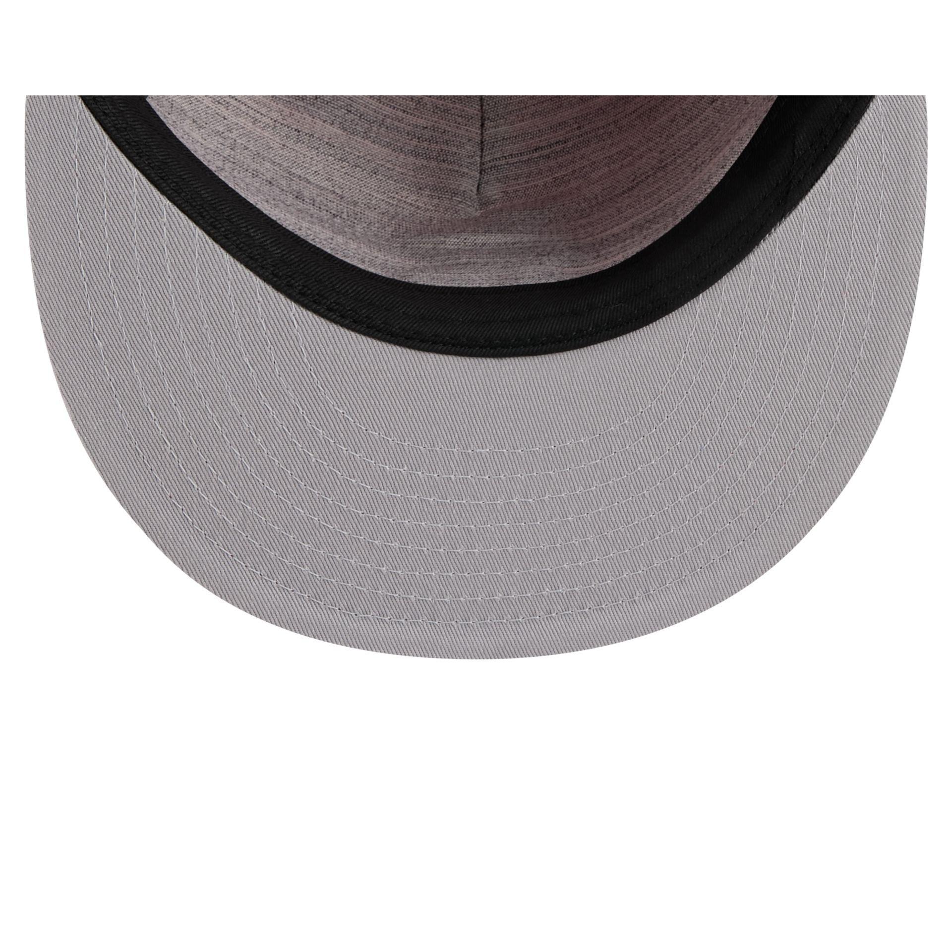 Miami Marlins Easy Retro Crown 59FIFTY A-Frame Fitted Hat Male Product Image