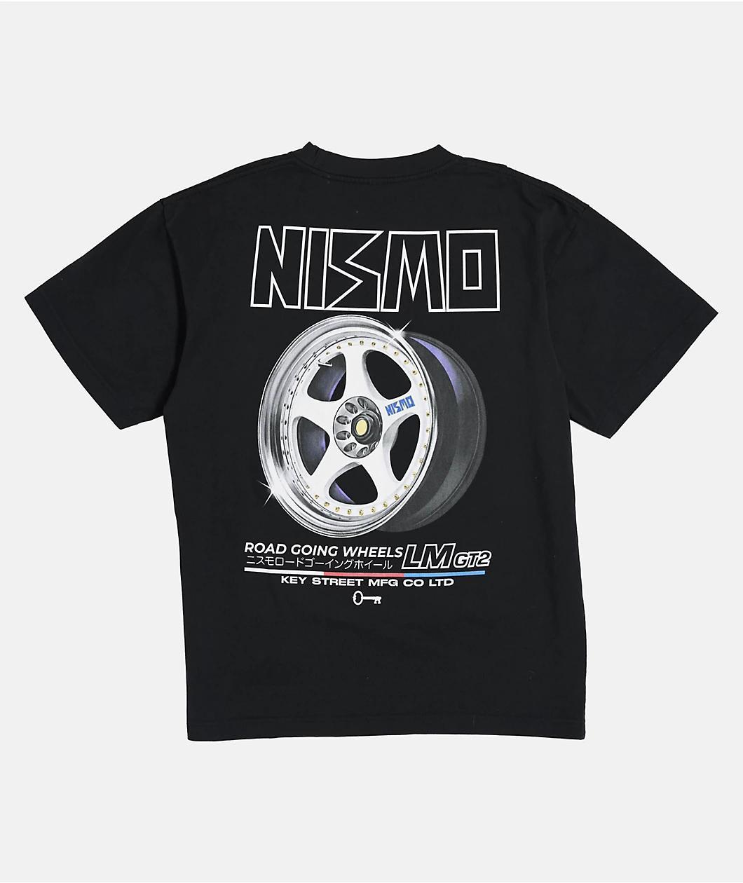 Key Street x NISMO Wheel Black T-Shirt Product Image