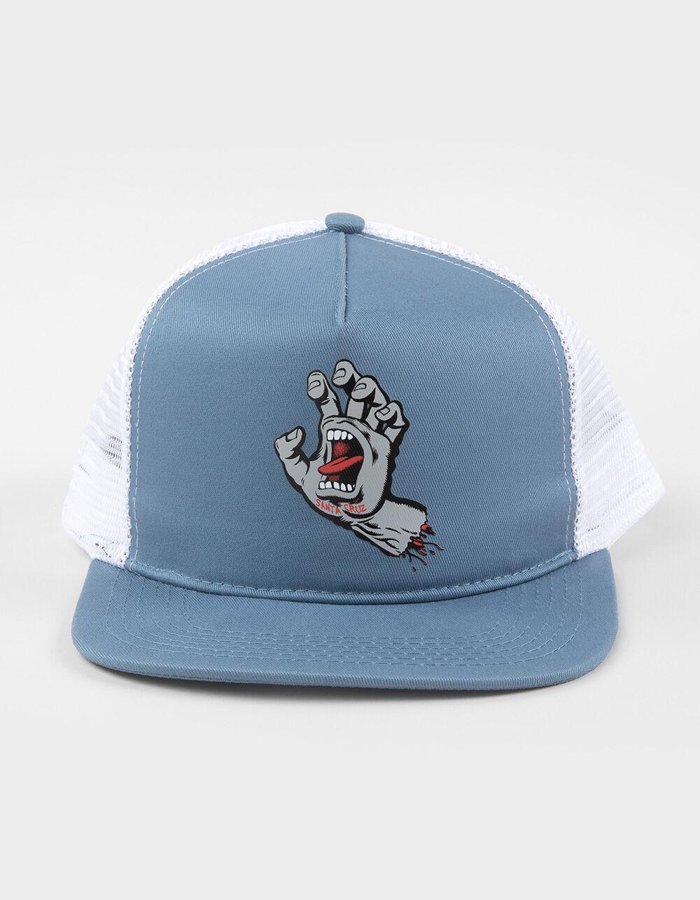 SANTA CRUZ Screaming Hand Trucker Hat - LIGHT BLUE Product Image