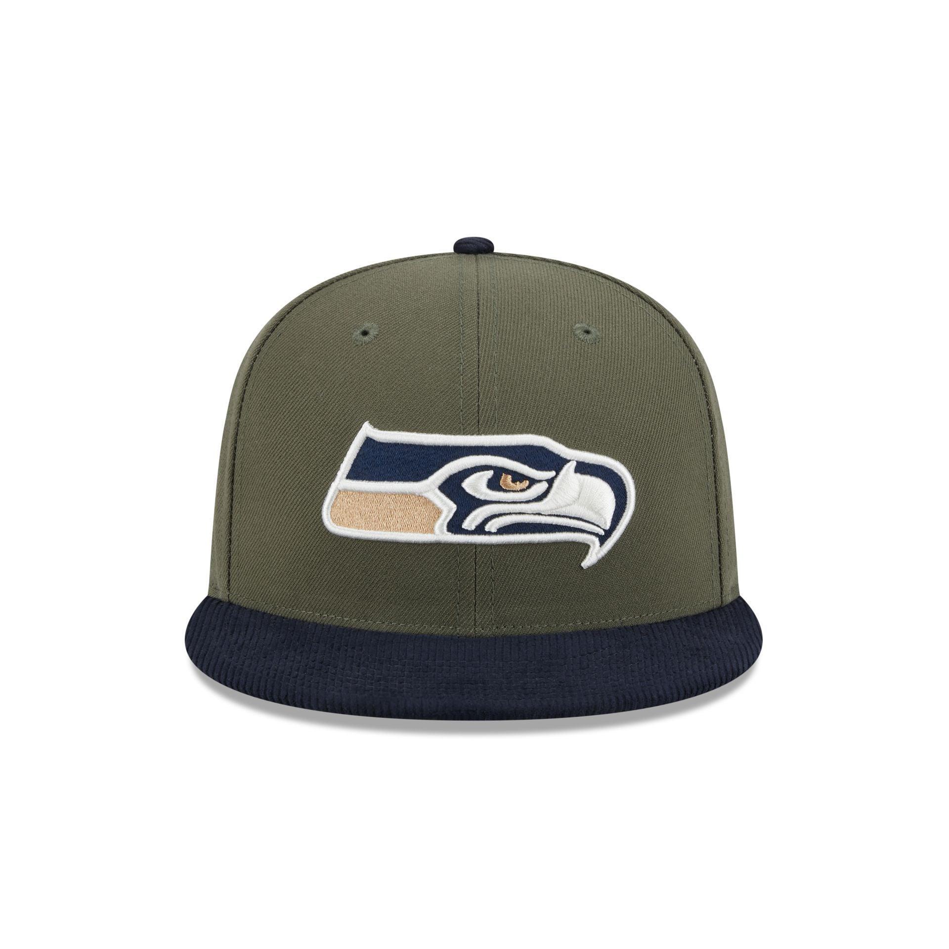 Seattle Seahawks Olive Green 59FIFTY Fitted Hat Male Product Image