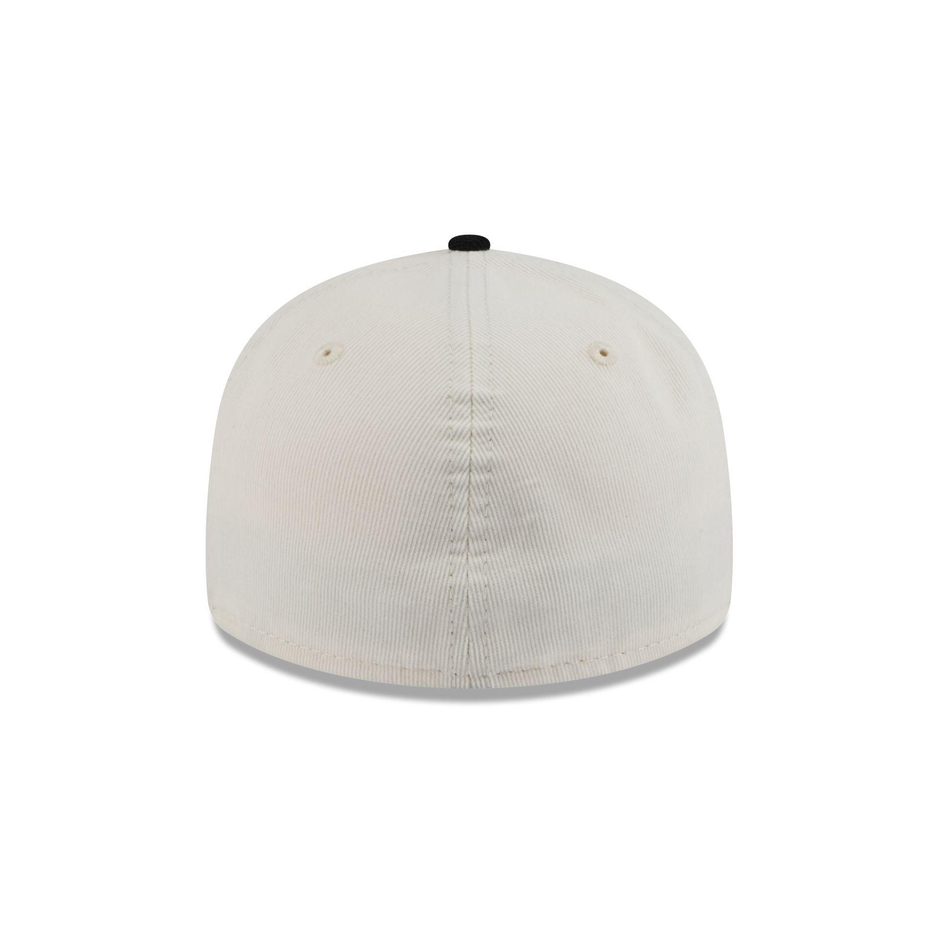 New Era Cap Chrome Black Retro Crown 59FIFTY Fitted Hat Male Product Image