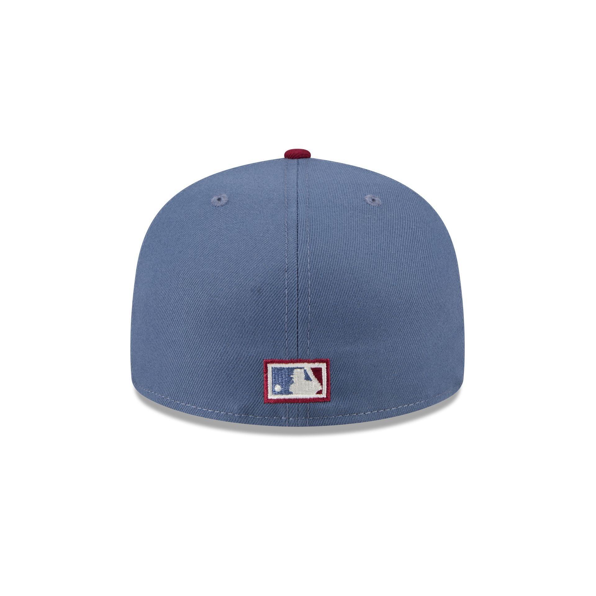 New York Mets Deep Blue 59FIFTY Fitted Hat Male Product Image