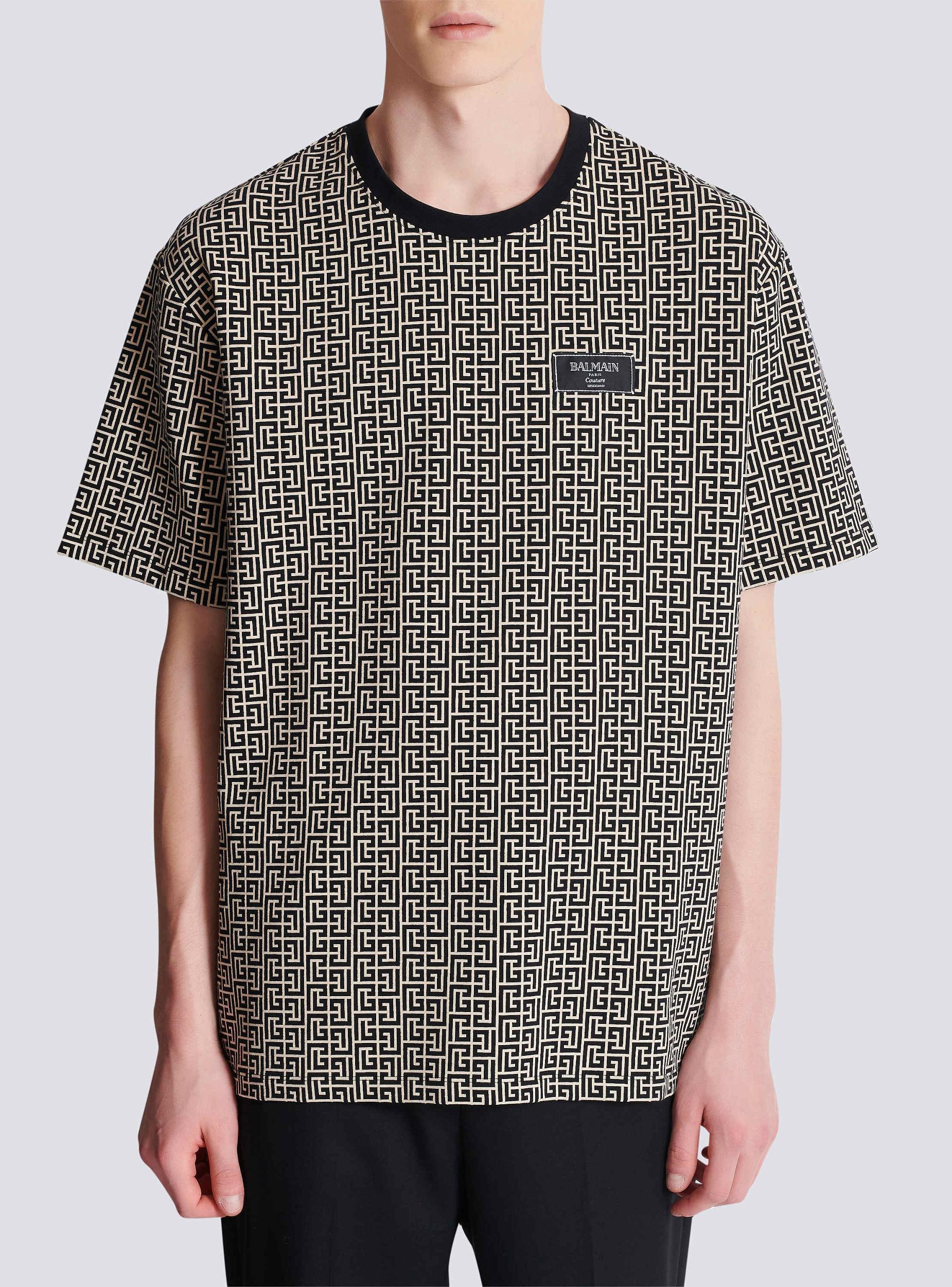 Monogram jacquard T-shirt Product Image