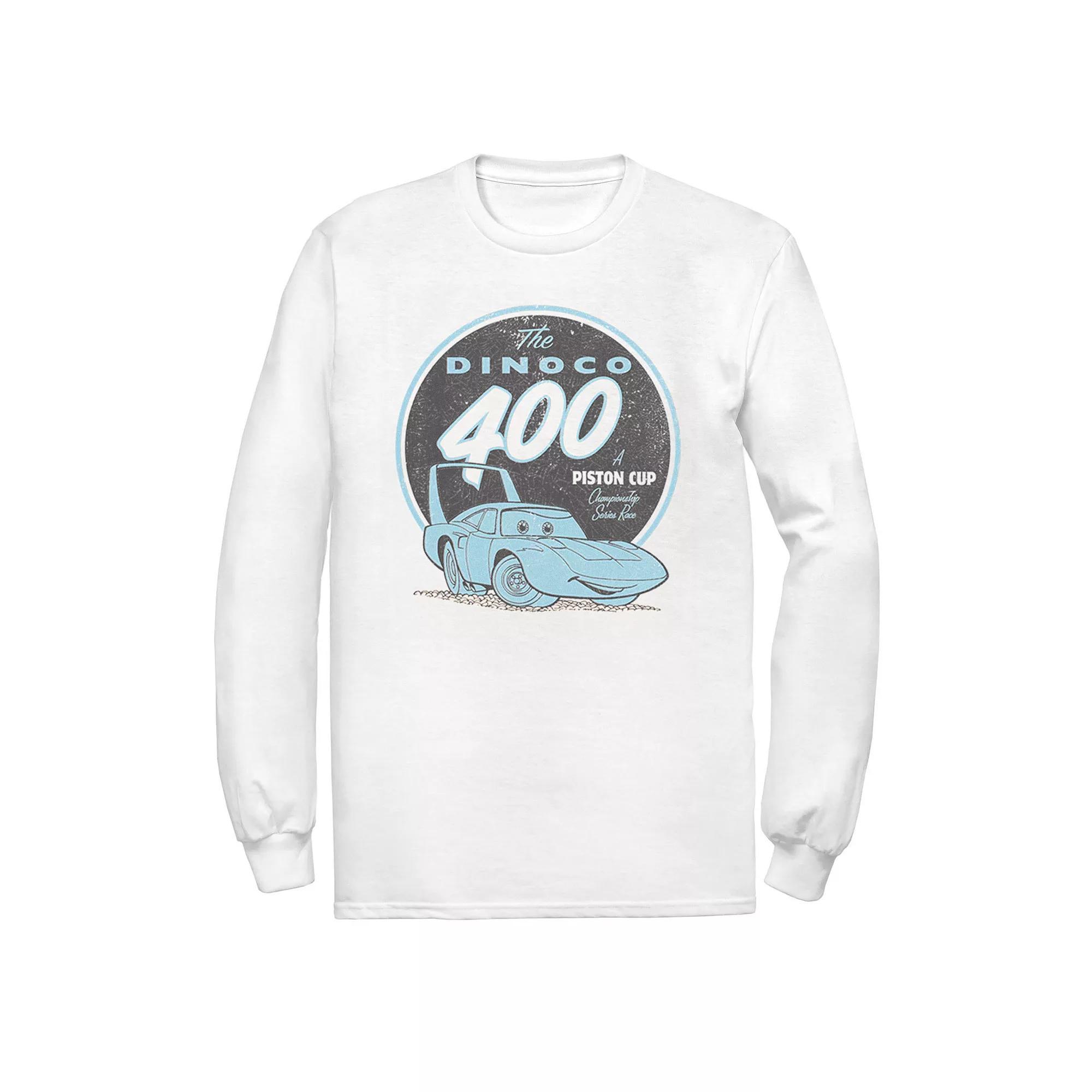 Disney / Pixar's Cars The King Men's Dinoco 400 Series Tee, Size: Medium, White Product Image