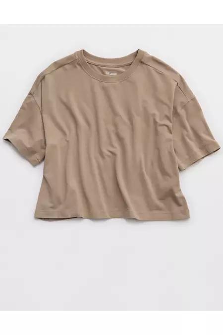 OFFLINE By Aerie Let's Stretch Cropped T-Shirt Women's Product Image