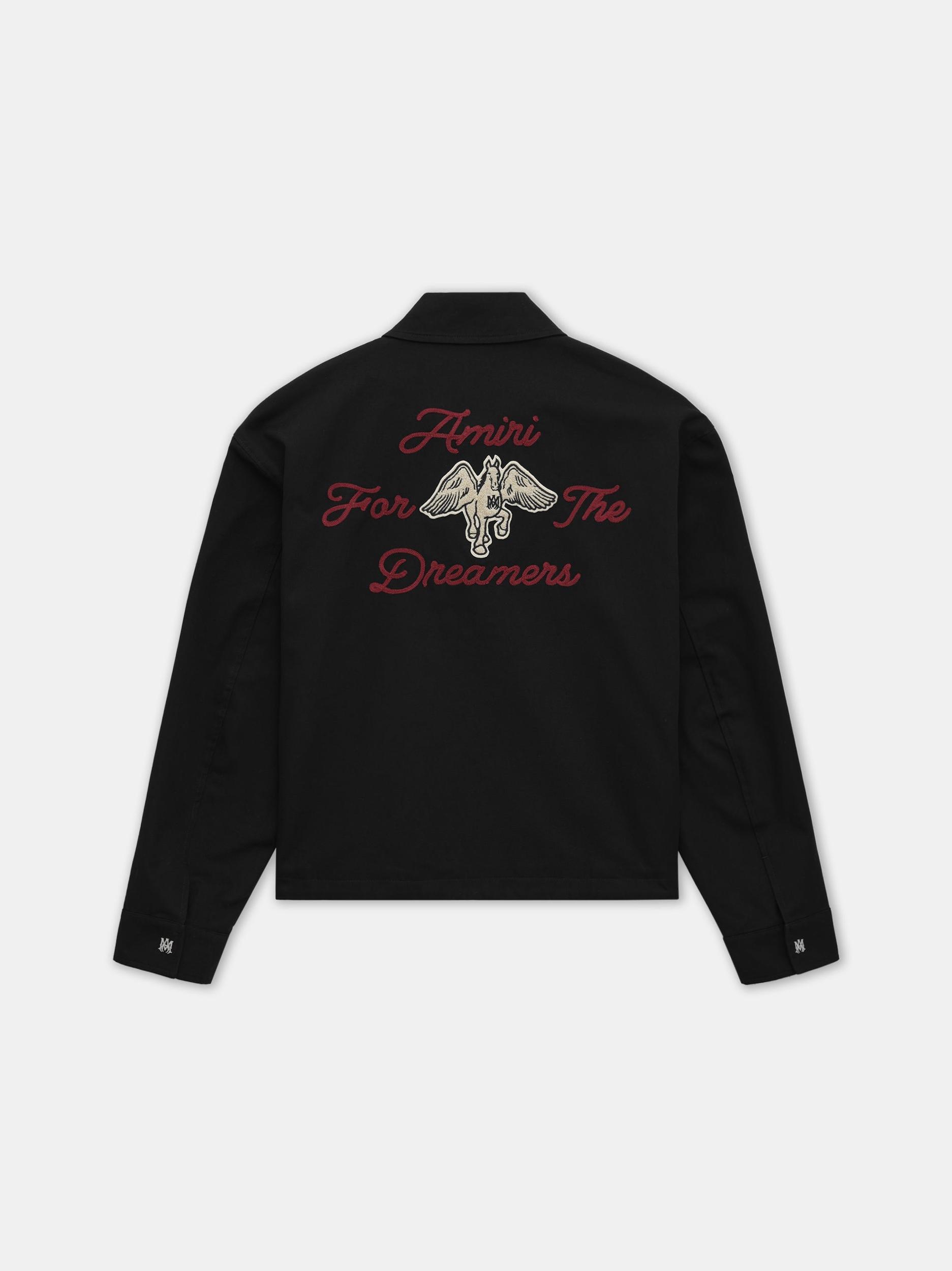 ZIP BLOUSON - Black Product Image
