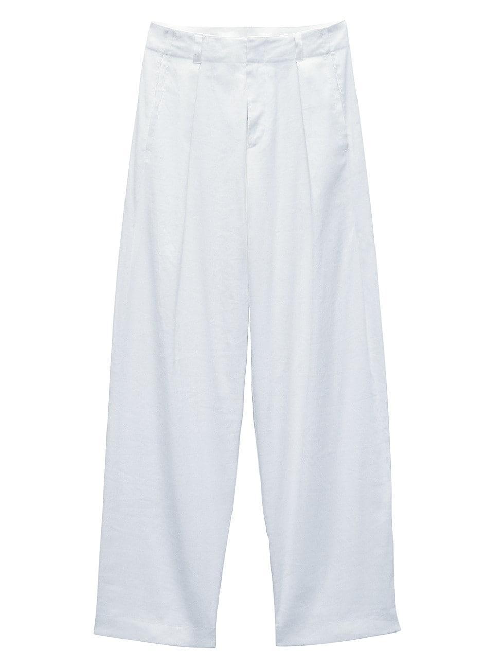 Womens Donovan Relaxed Linen Pants Product Image