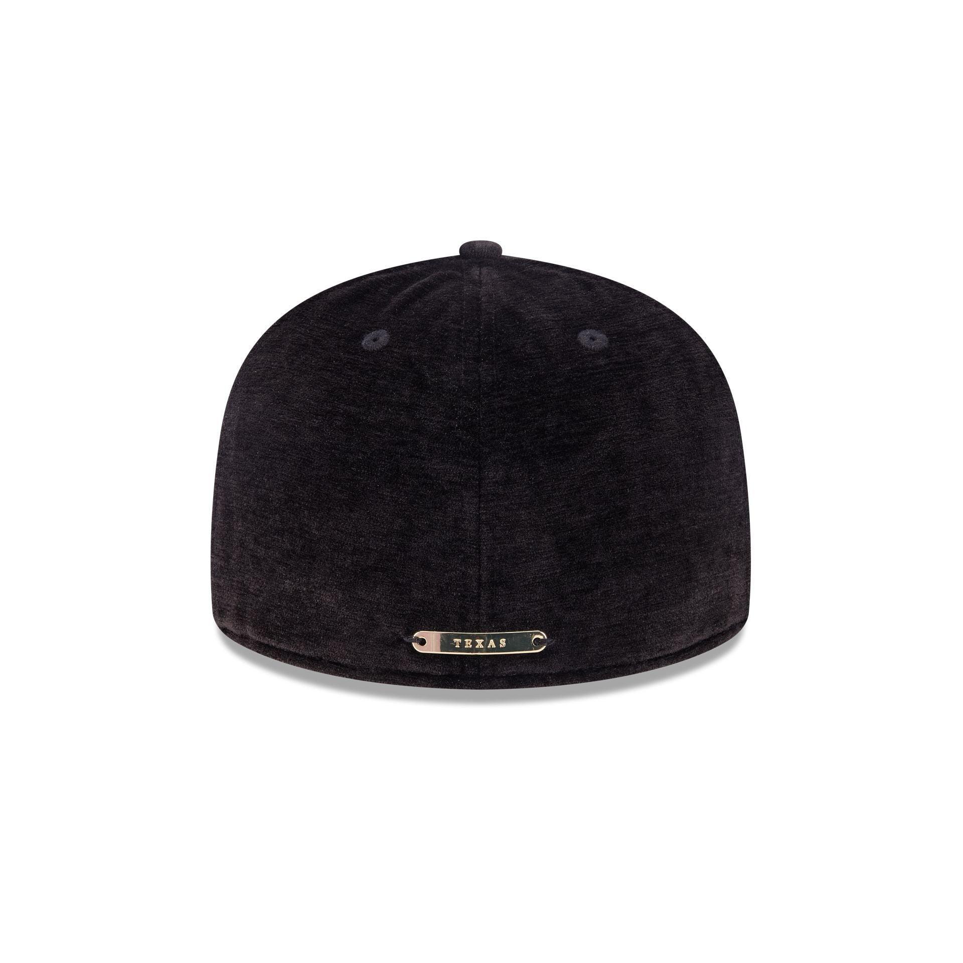 Los Angeles Dodgers Black Velvet 59FIFTY Fitted Hat Male Product Image