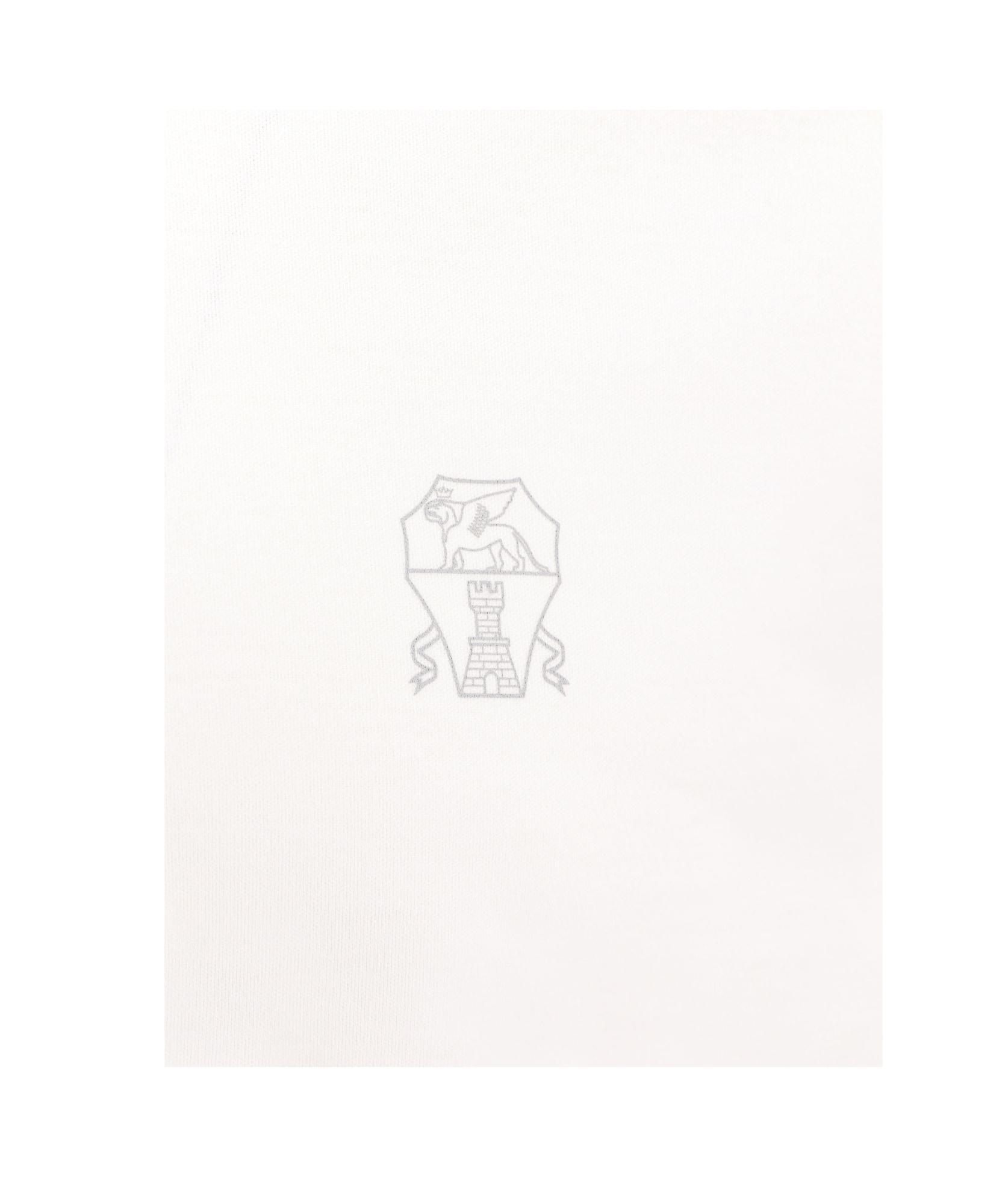 BRUNELLO CUCINELLI Cotton Jersey T-shirt In White Product Image