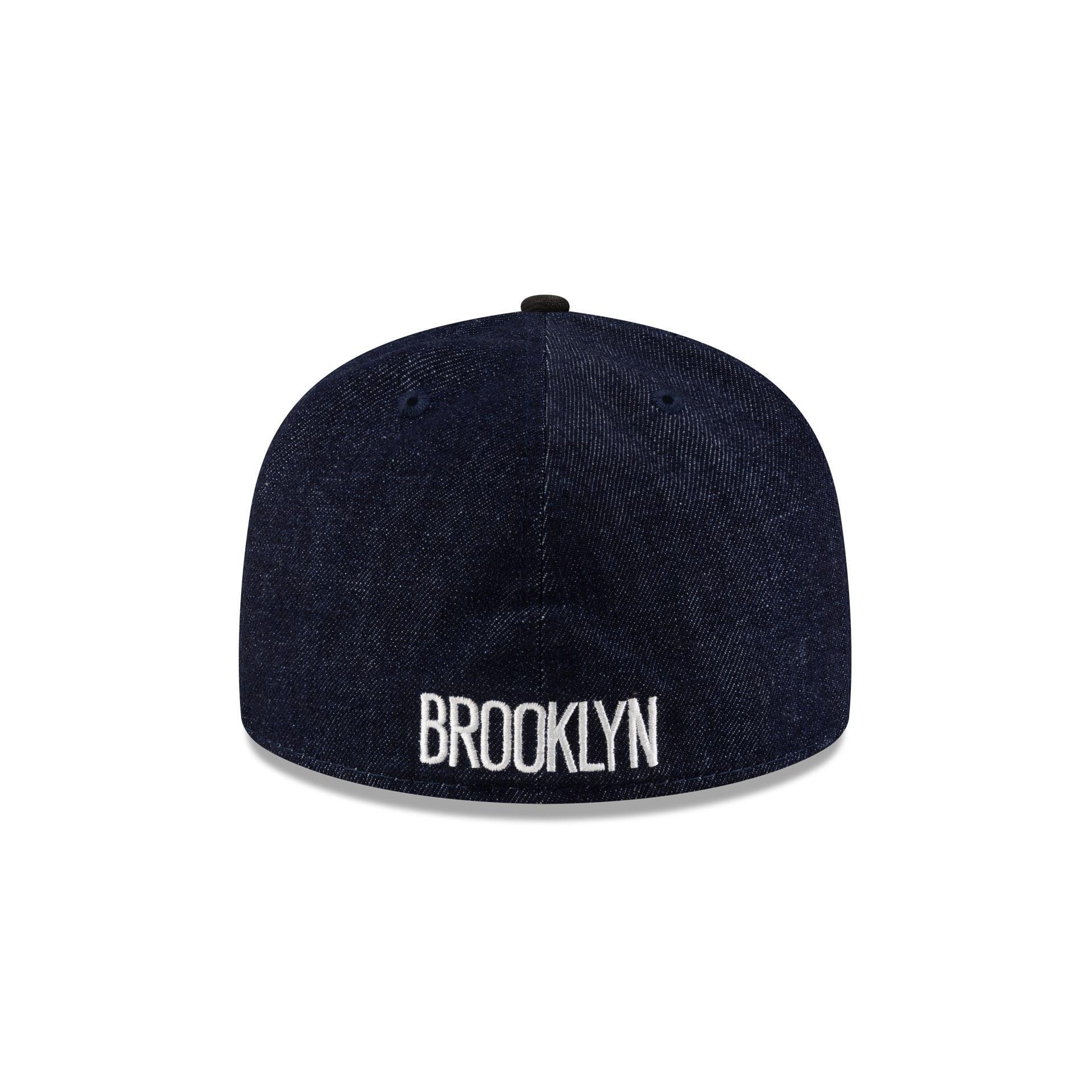Golden State Warriors Navy Denim 59FIFTY A-Frame Fitted Hat Male Product Image