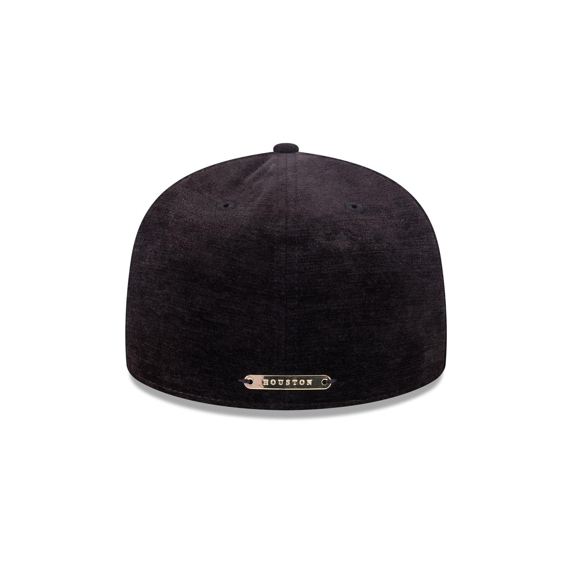 Houston Astros Black Velvet 59FIFTY Fitted Hat Male Product Image