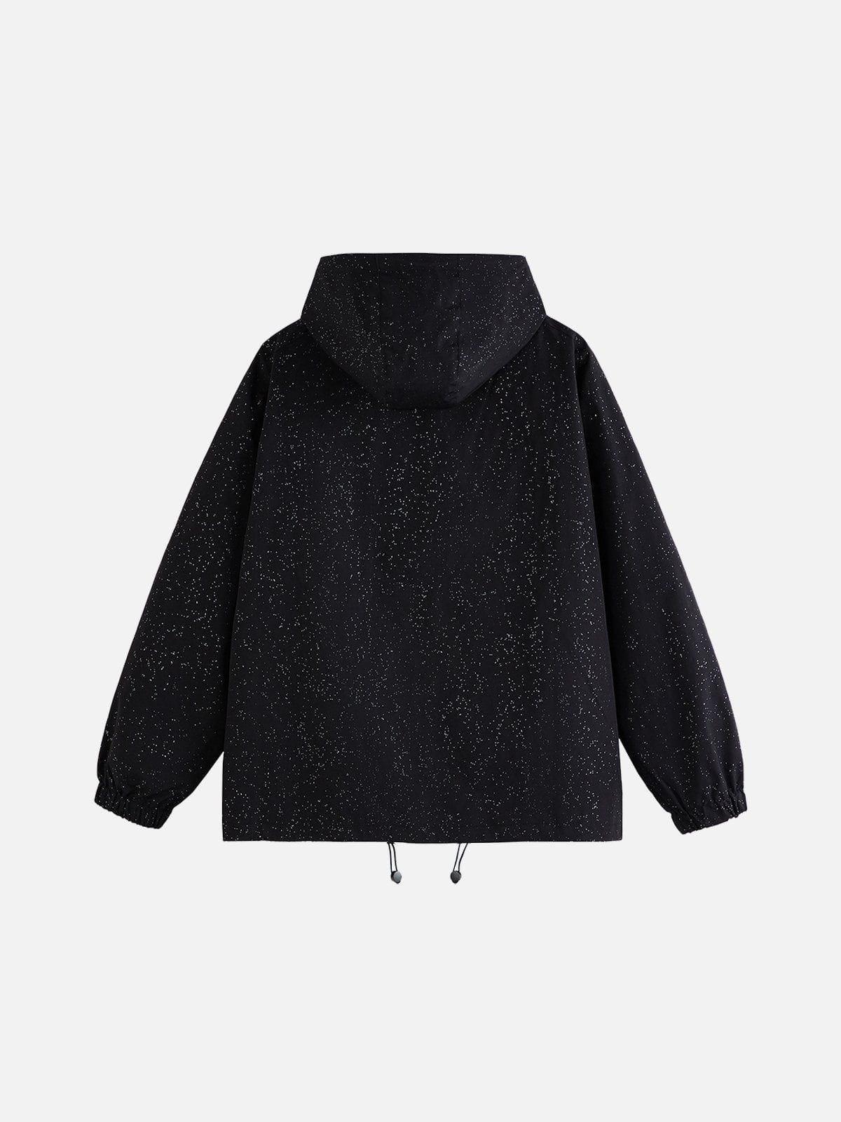 Aelfric Eden Hotfix Rhinestones Hooded Jacket Product Image