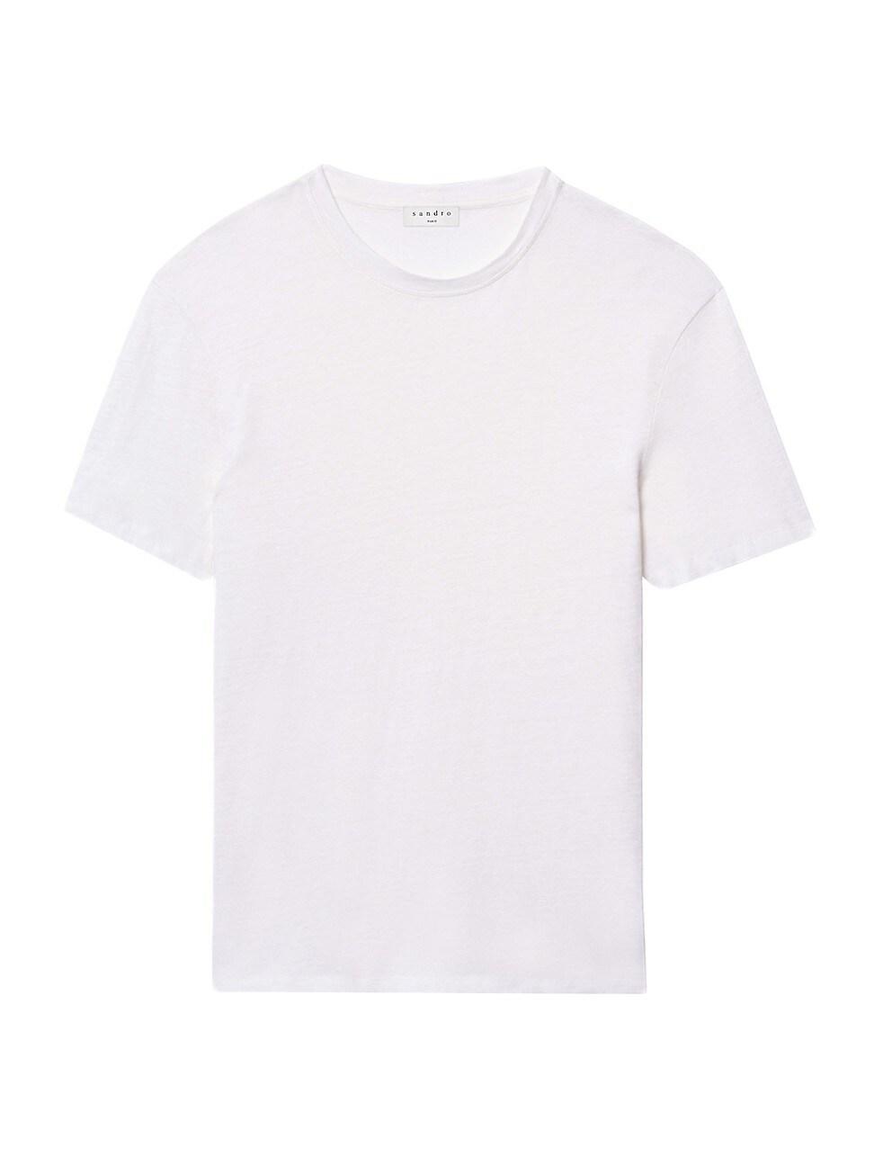 Mens Certified Linen T-Shirt Product Image