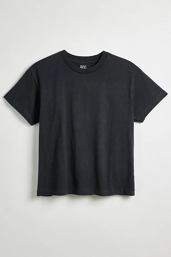 BDG Bonfire Cropped Cotton Tee Mens at Urban Outfitters Product Image