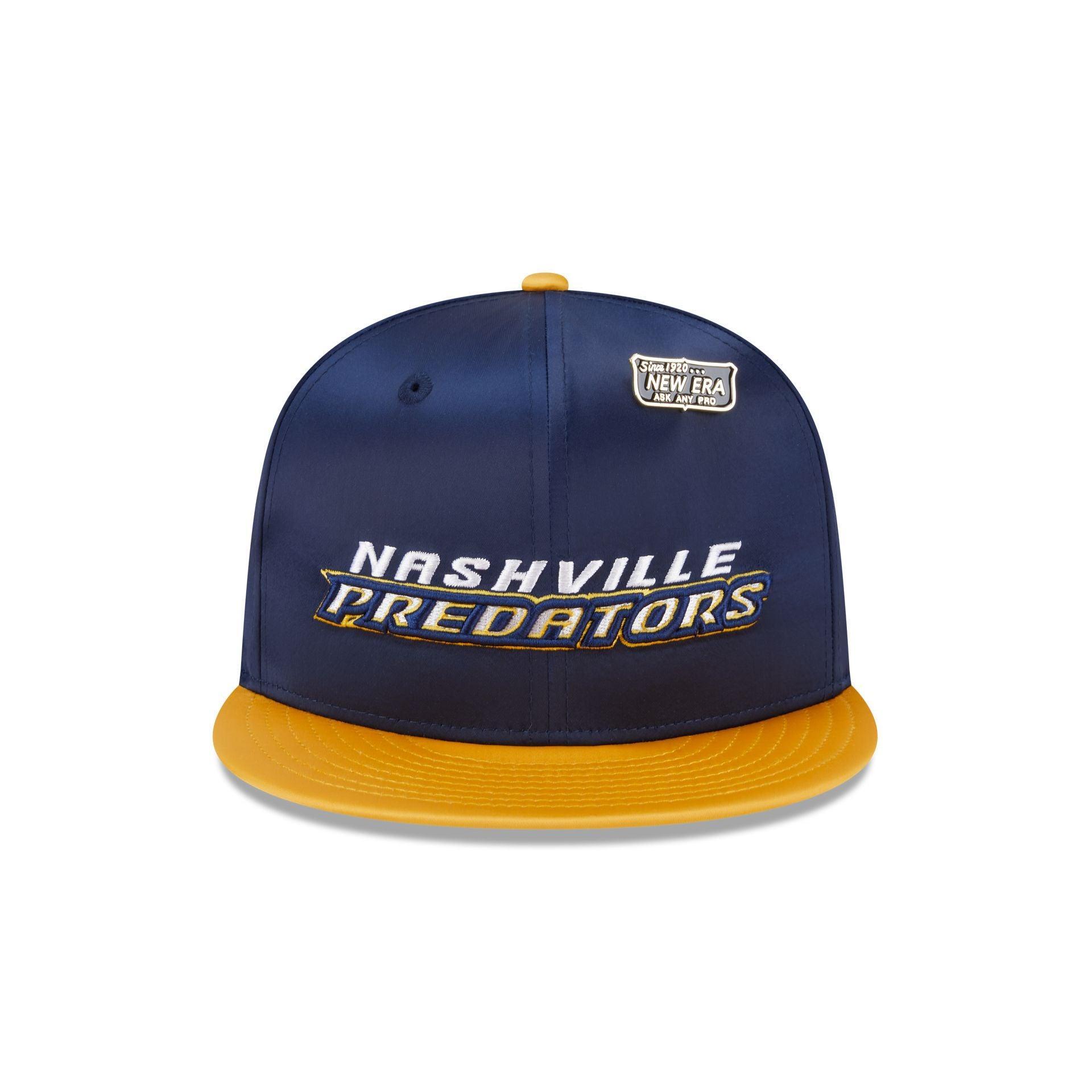 Nashville Predators Spring Satin 59FIFTY Fitted Hat Male Product Image