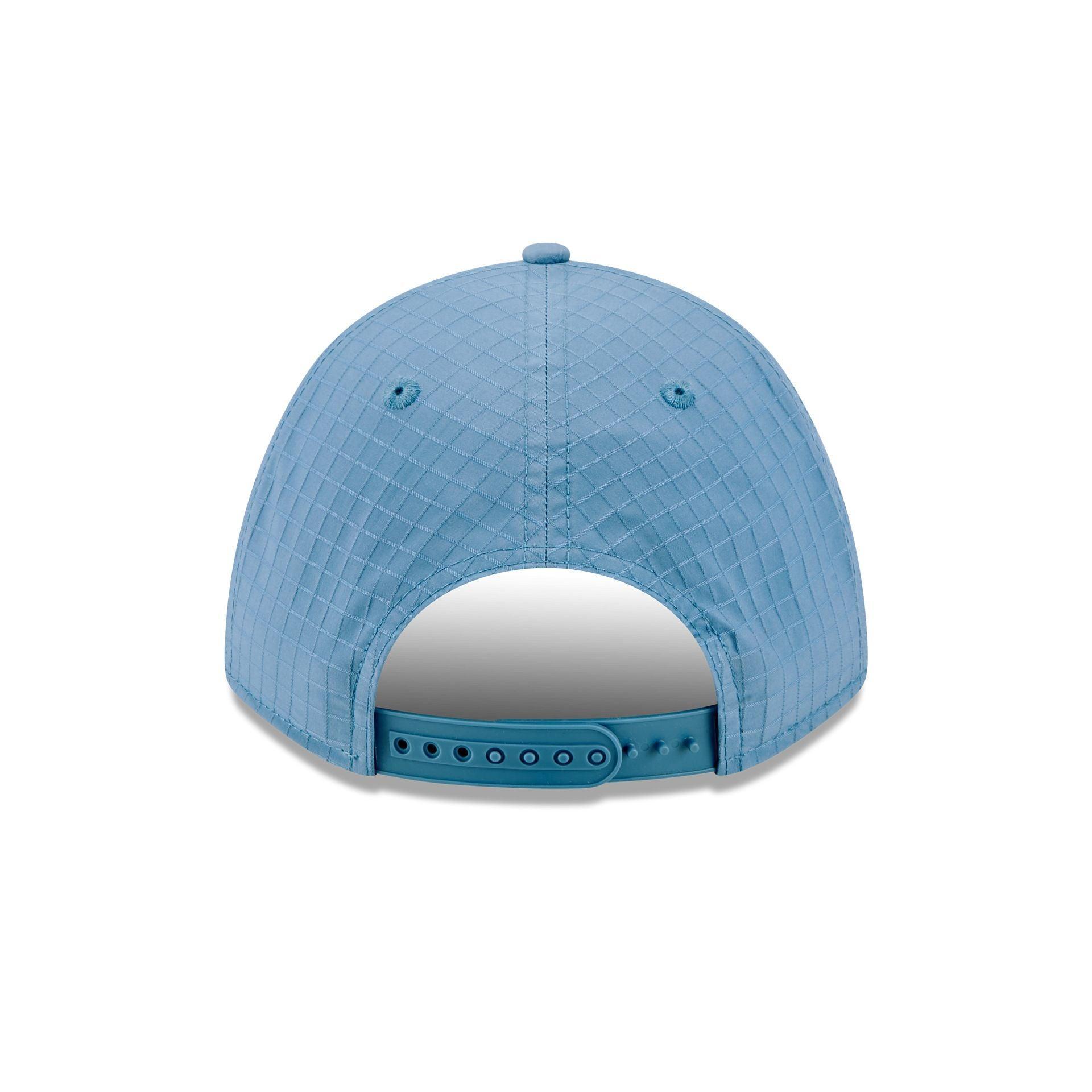 New York Mets Blue Ripstop 9FORTY M-Crown A-Frame Snapback Hat Male Product Image