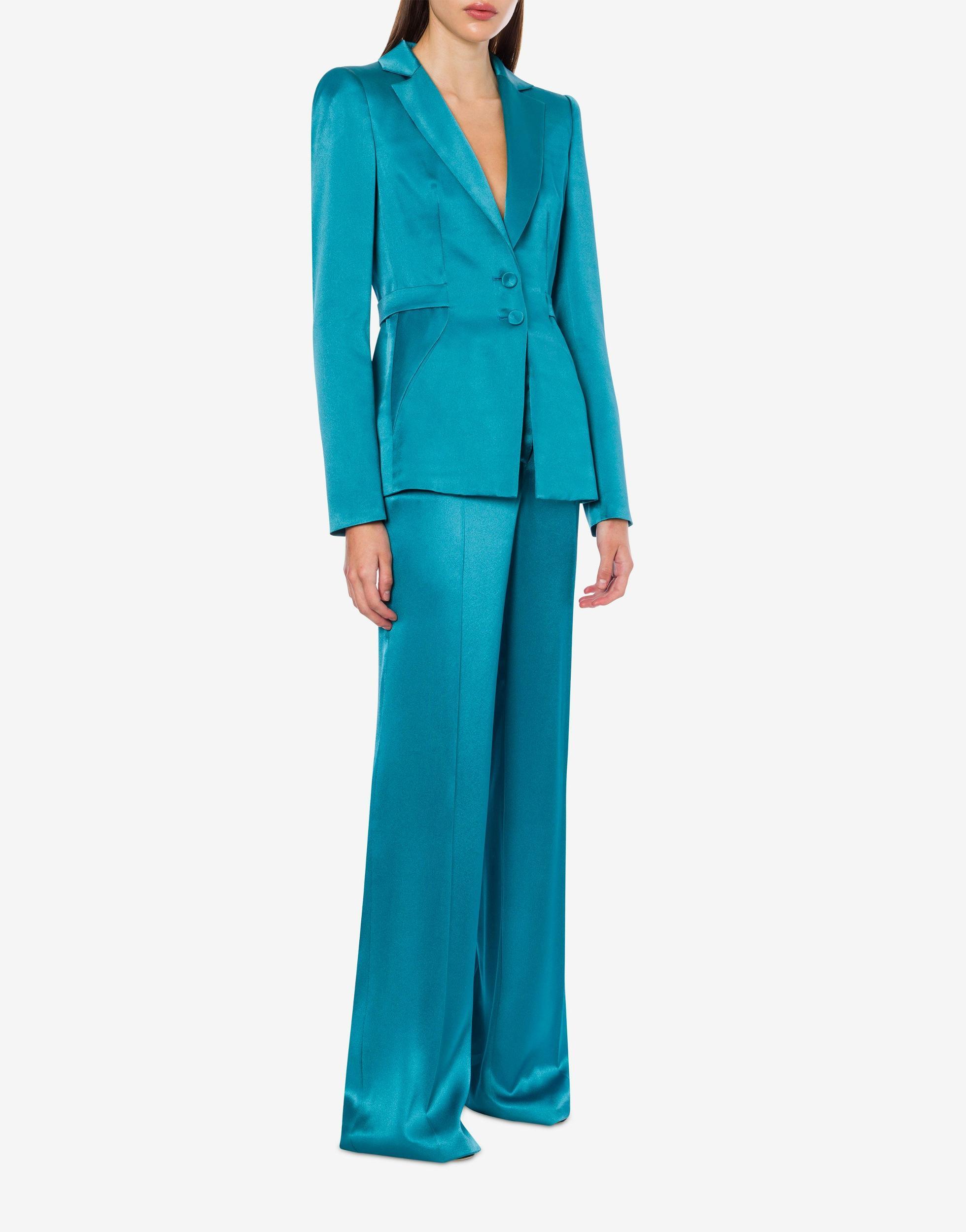 Cut-out satin jacket Product Image
